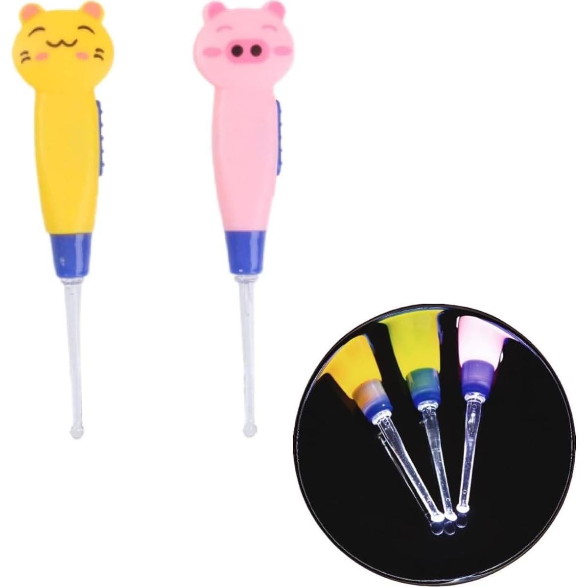 Limpiador de Oídos LED ZGLUZP para Adultos y Niños