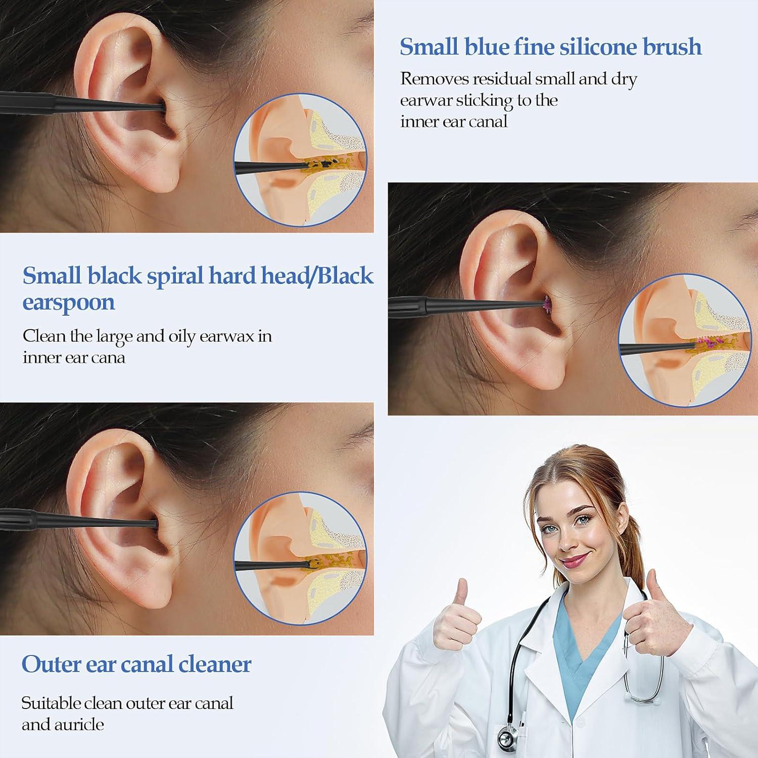 Kit de Limpieza de Oídos Q-Grips 12 Piezas Reutilizable