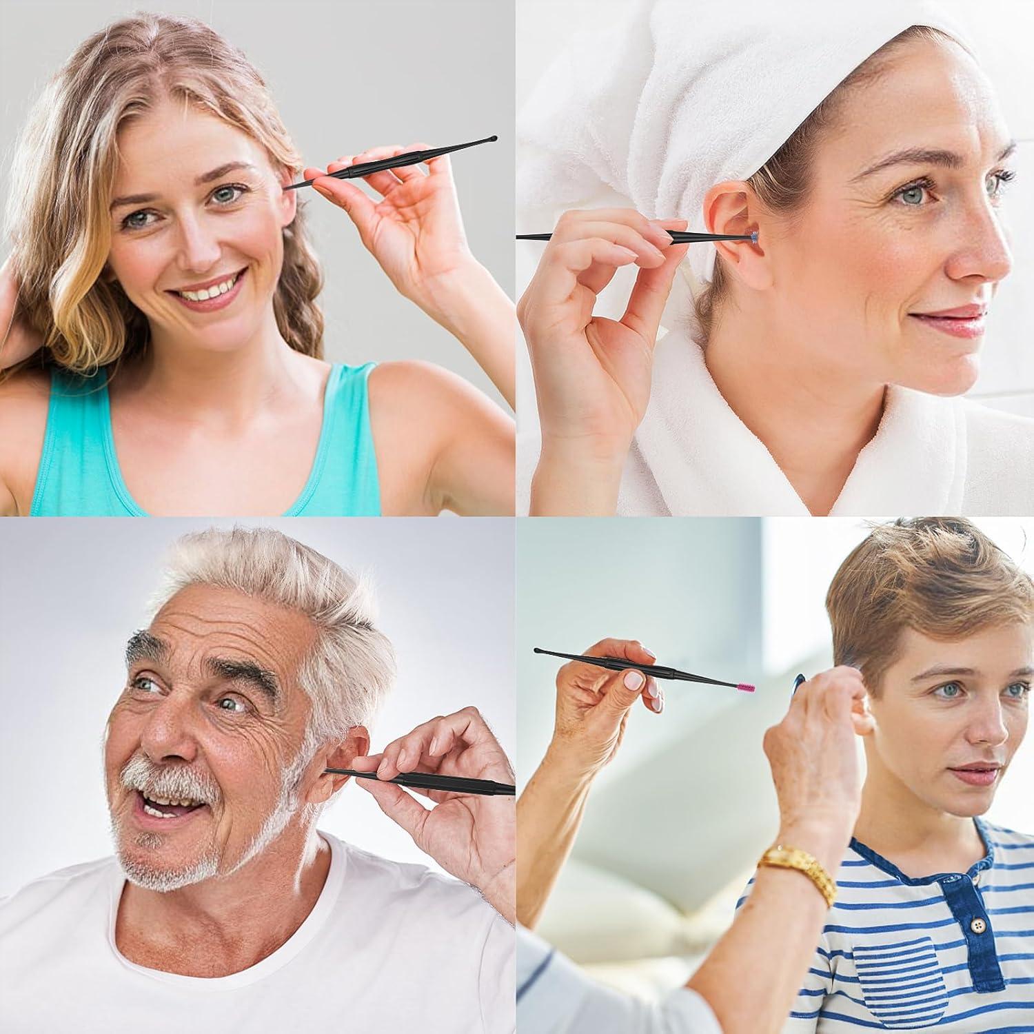 Kit de Limpieza de Oídos Q-Grips 12 Piezas Reutilizable