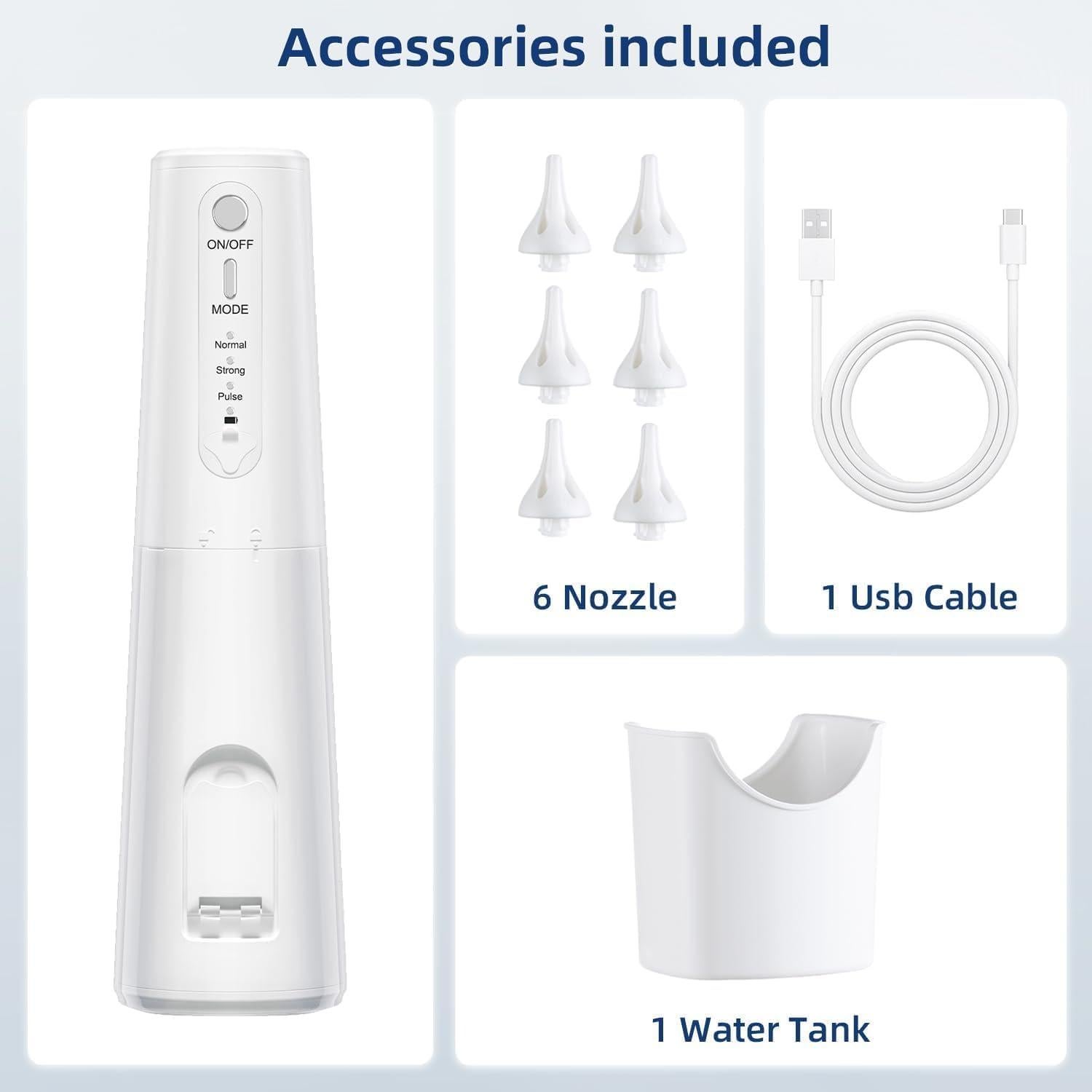 Limpiador de Oídos Eléctrico MIORIT a Base de Agua IPX7