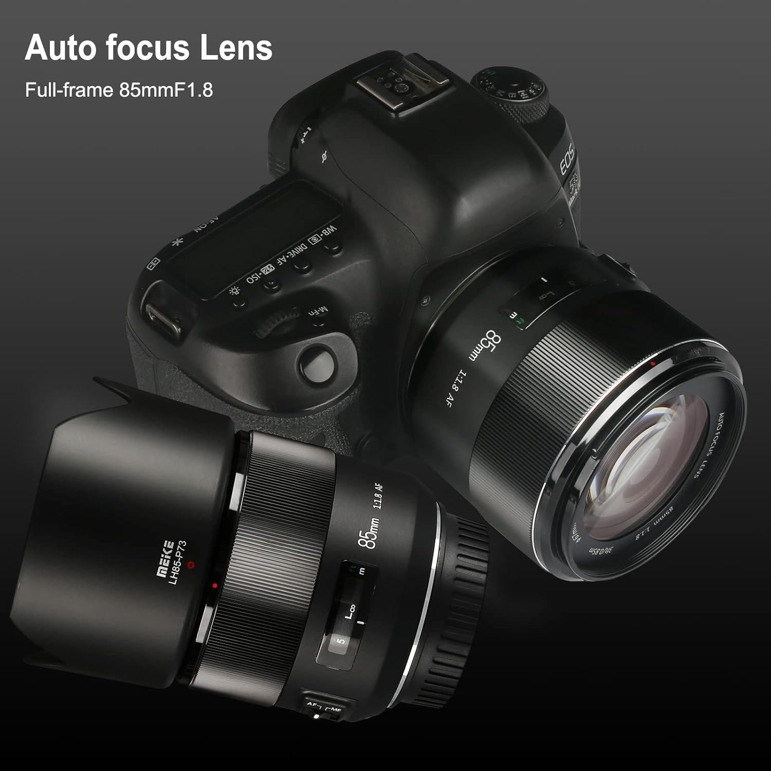 Lente Meike 85mm F1.8 Montura EF para Canon - Retrato