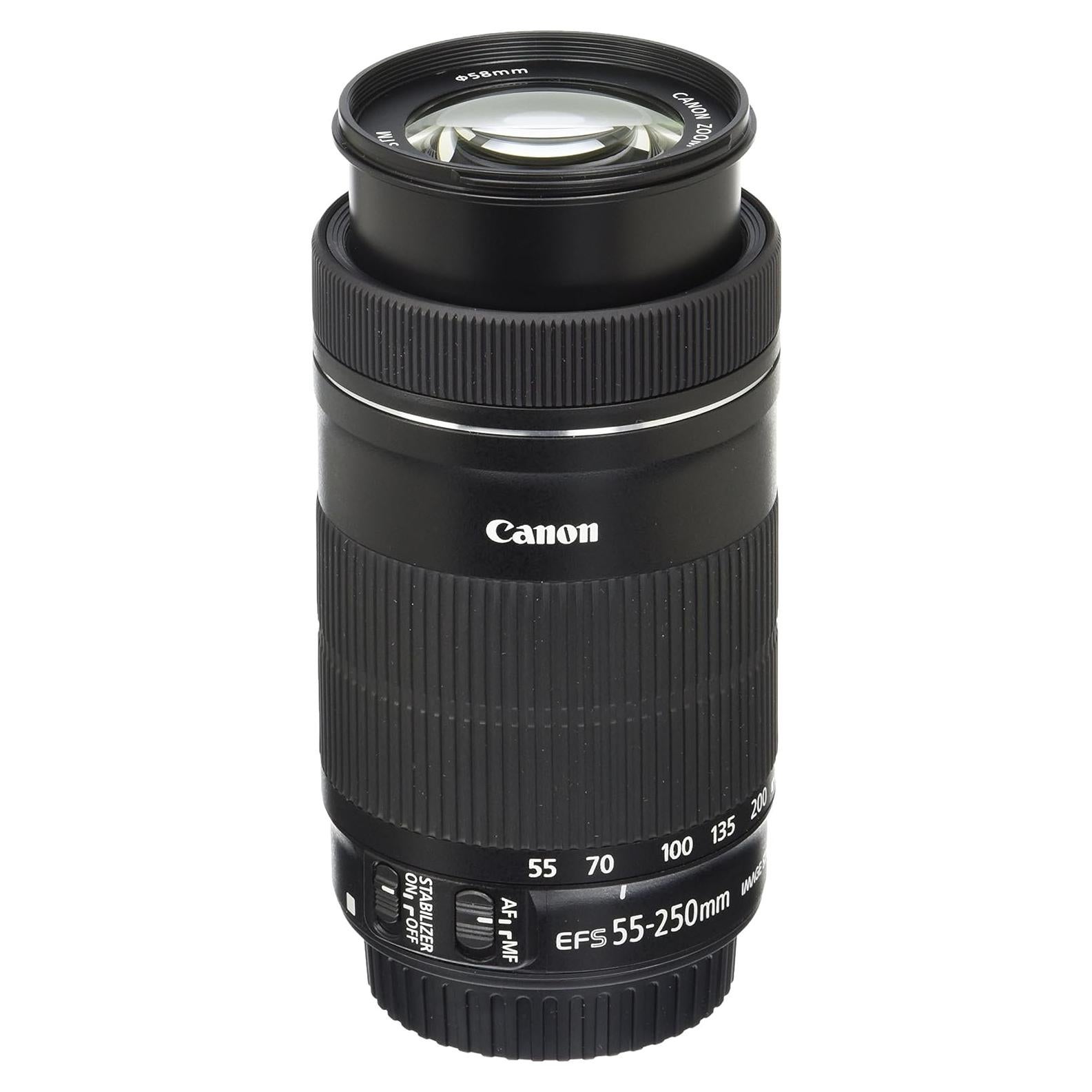 Lente Canon EF-S 55-250mm f/4-5.6 IS STM Telefoto