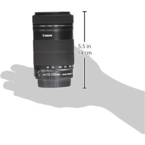 Lente Canon EF-S 55-250mm f/4-5.6 IS STM Telefoto