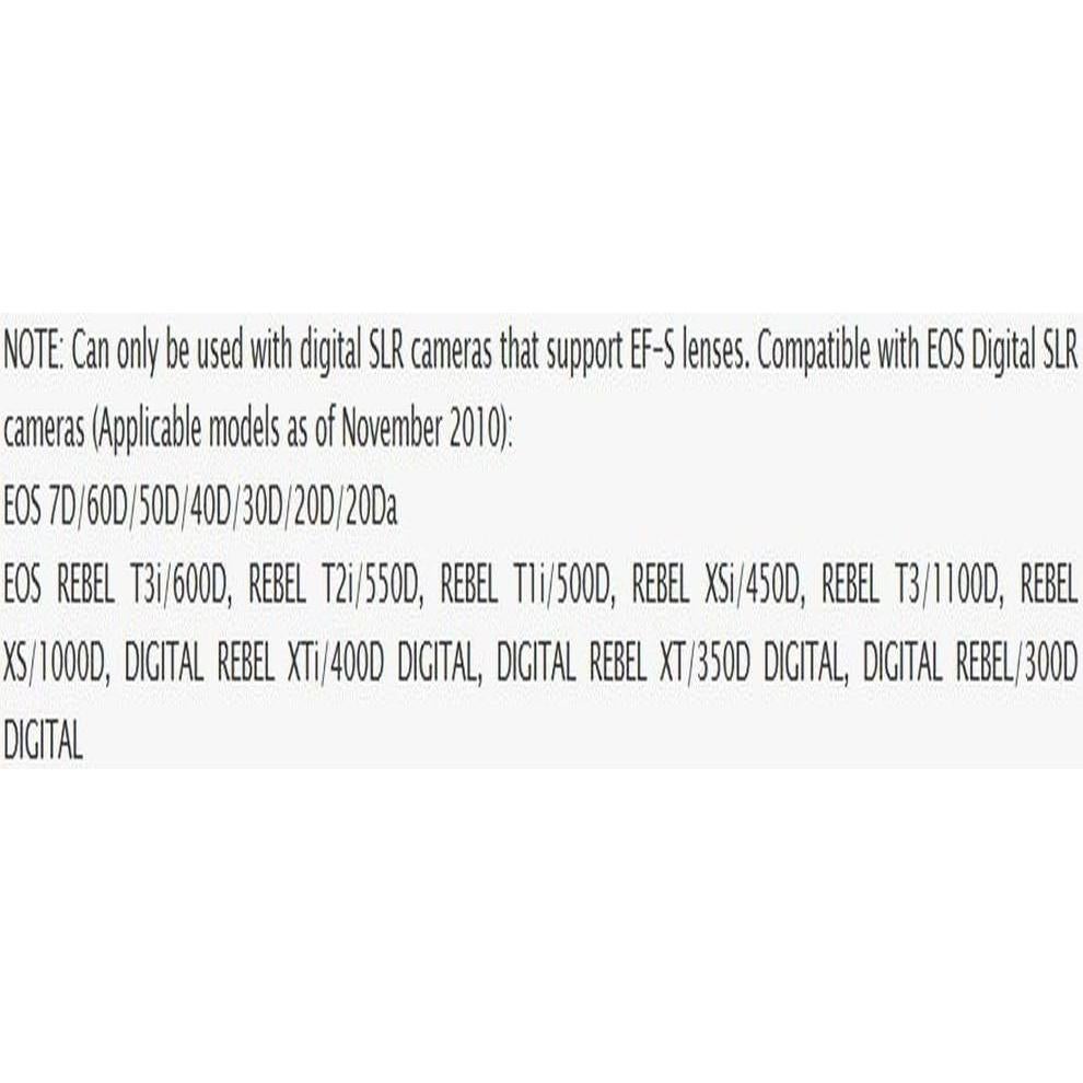 Lente Canon EF-S 55-250mm f/4-5.6 IS STM Telefoto