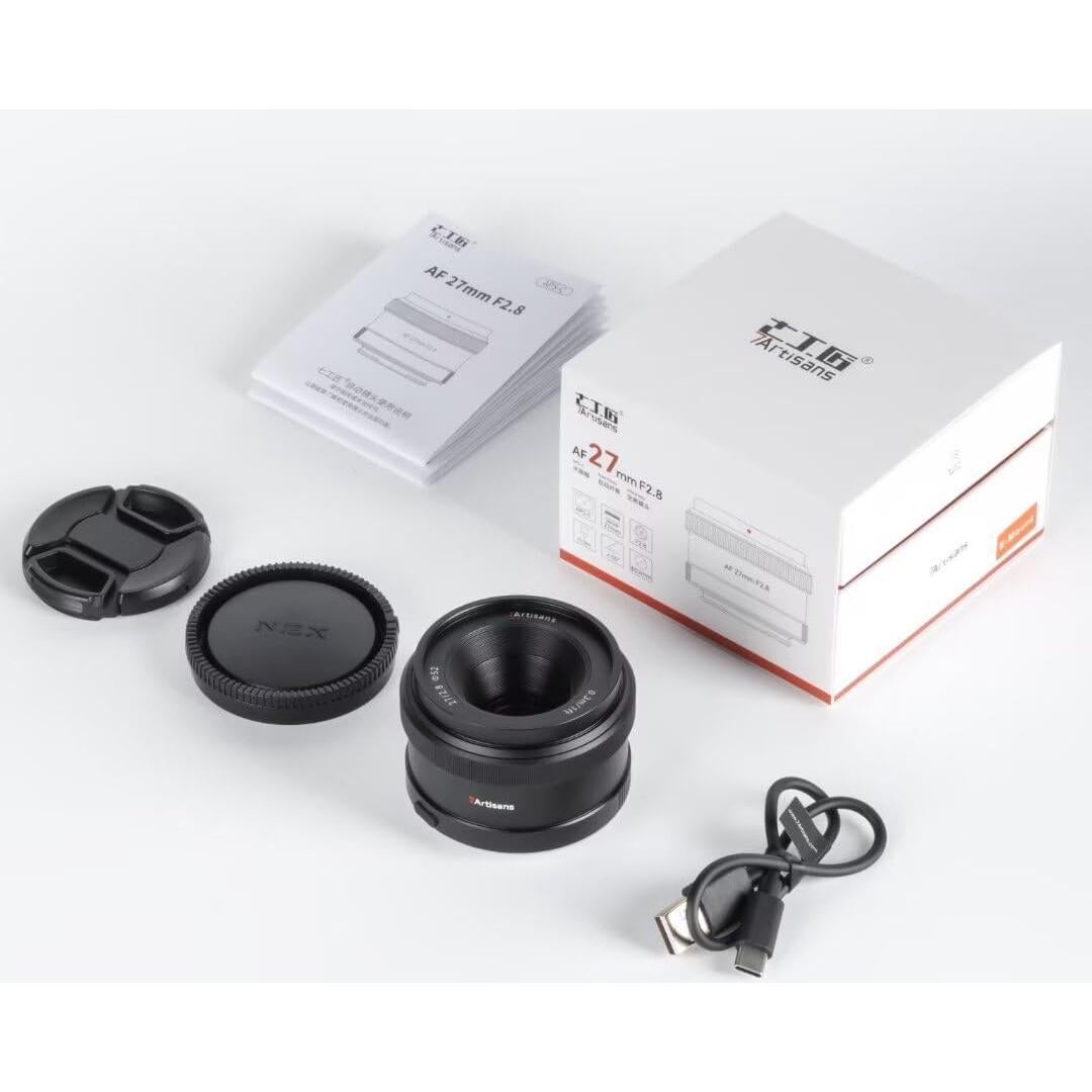 Lente 7artisans 27mm F2.8 Autofocus para Fuji X - Gran Apertura