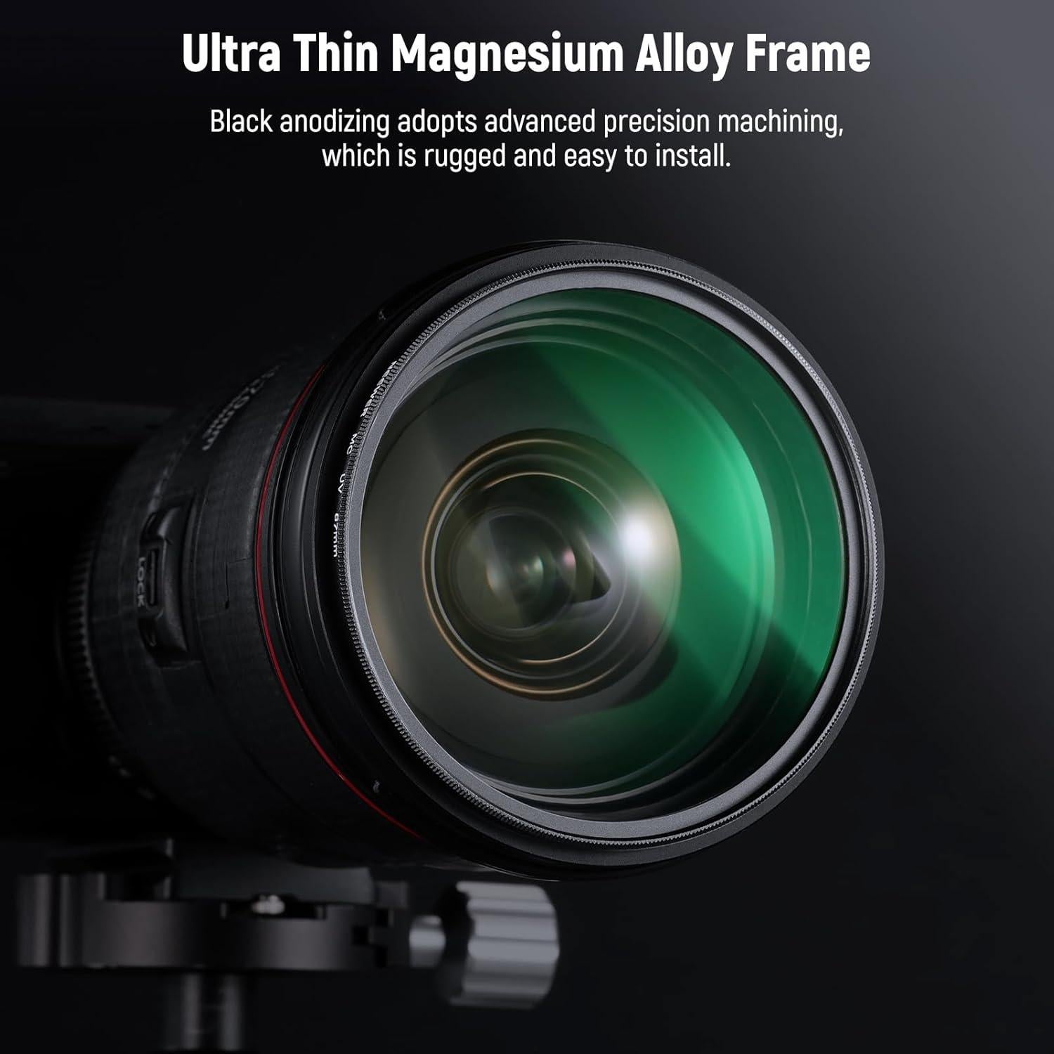 Filtro de Lente NEEWER UV/CPL/ND4 67mm con Estuche Duro