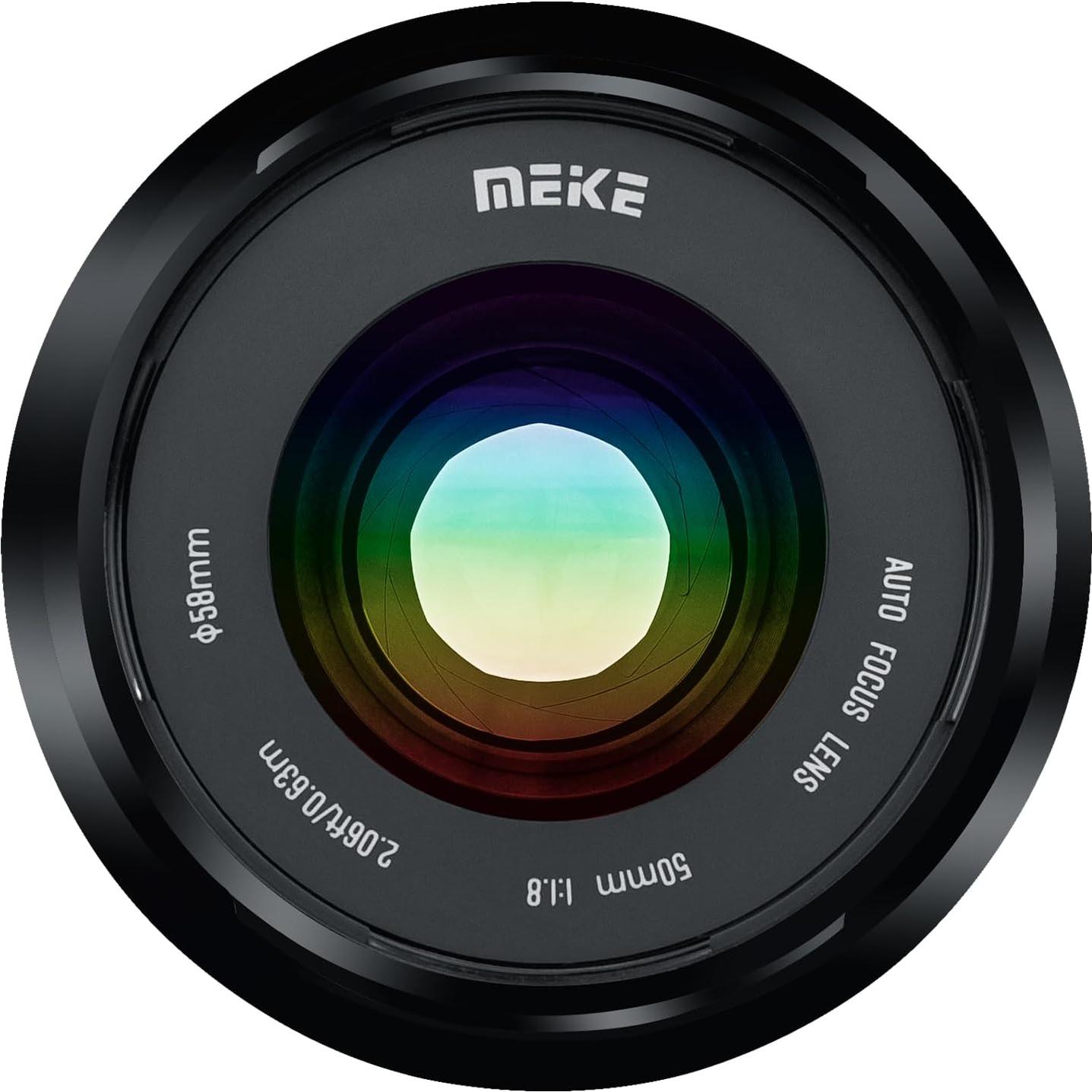 Lente Meike 50mm F1.8 STM para cámaras Nikon Z sin espejo