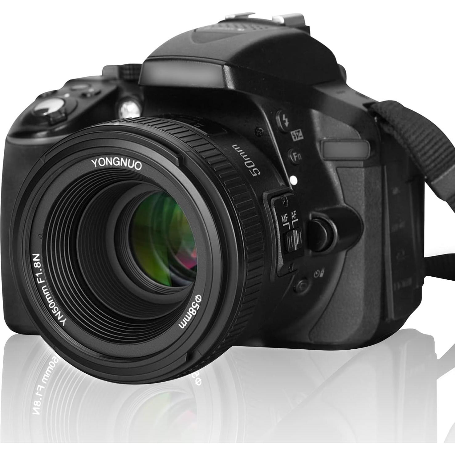 Lente Prime YONGNUO YN50mm F1.8 para Nikon SLR Enfoque Automático