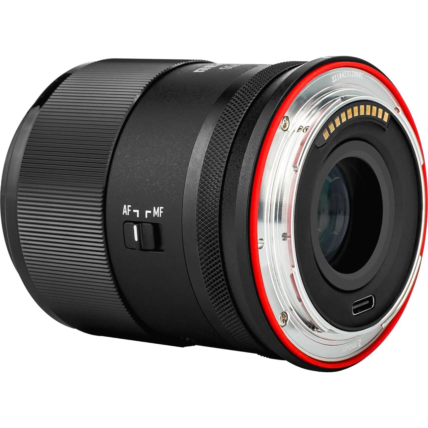 Lente Meike 55mm F1.4 Auto Enfoque STM para Nikon Z APS-C