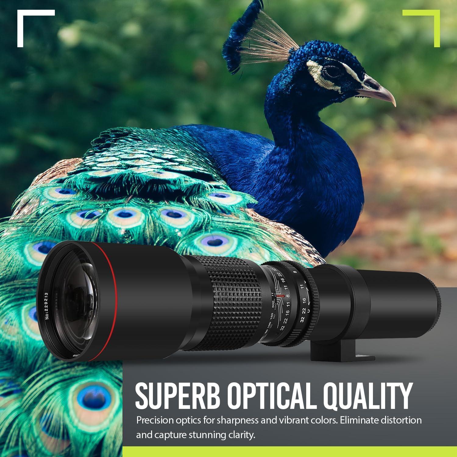 Teleobjetivo Manual 500mm/1000mm f/8 BM Premium para Canon EOS R