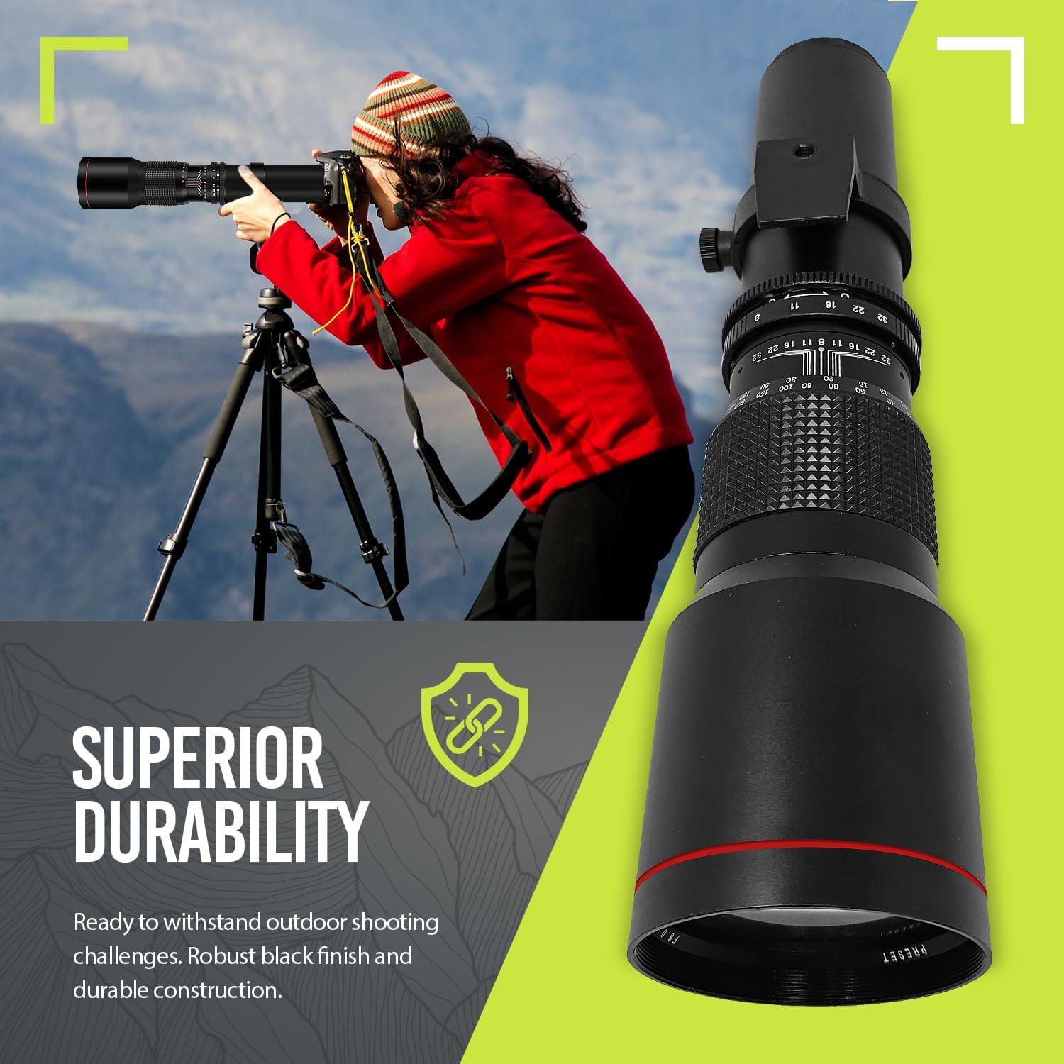 Teleobjetivo Manual 500mm/1000mm f/8 BM Premium para Canon EOS R