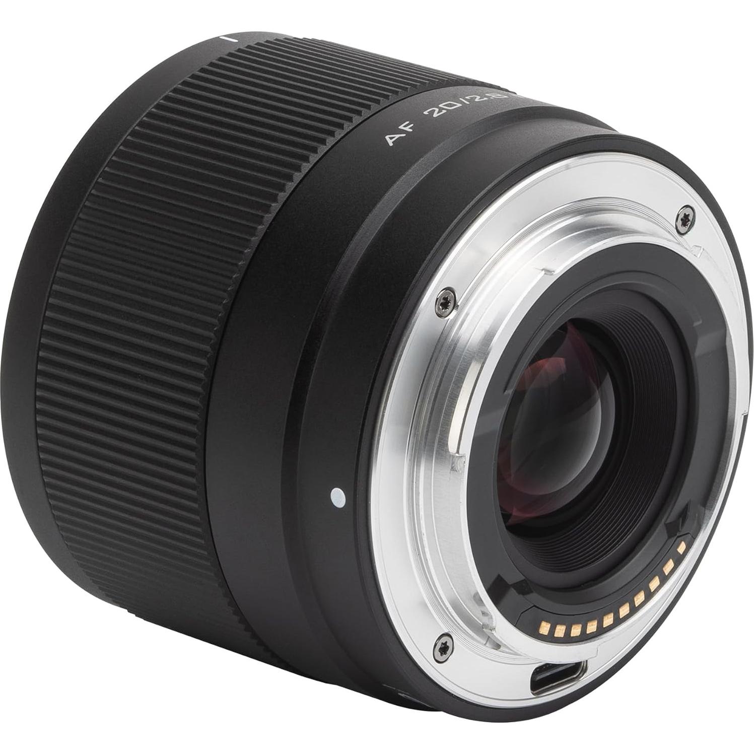 Lente VILTROX 20mm F2.8 FE Gran Angular para Sony E-Mount