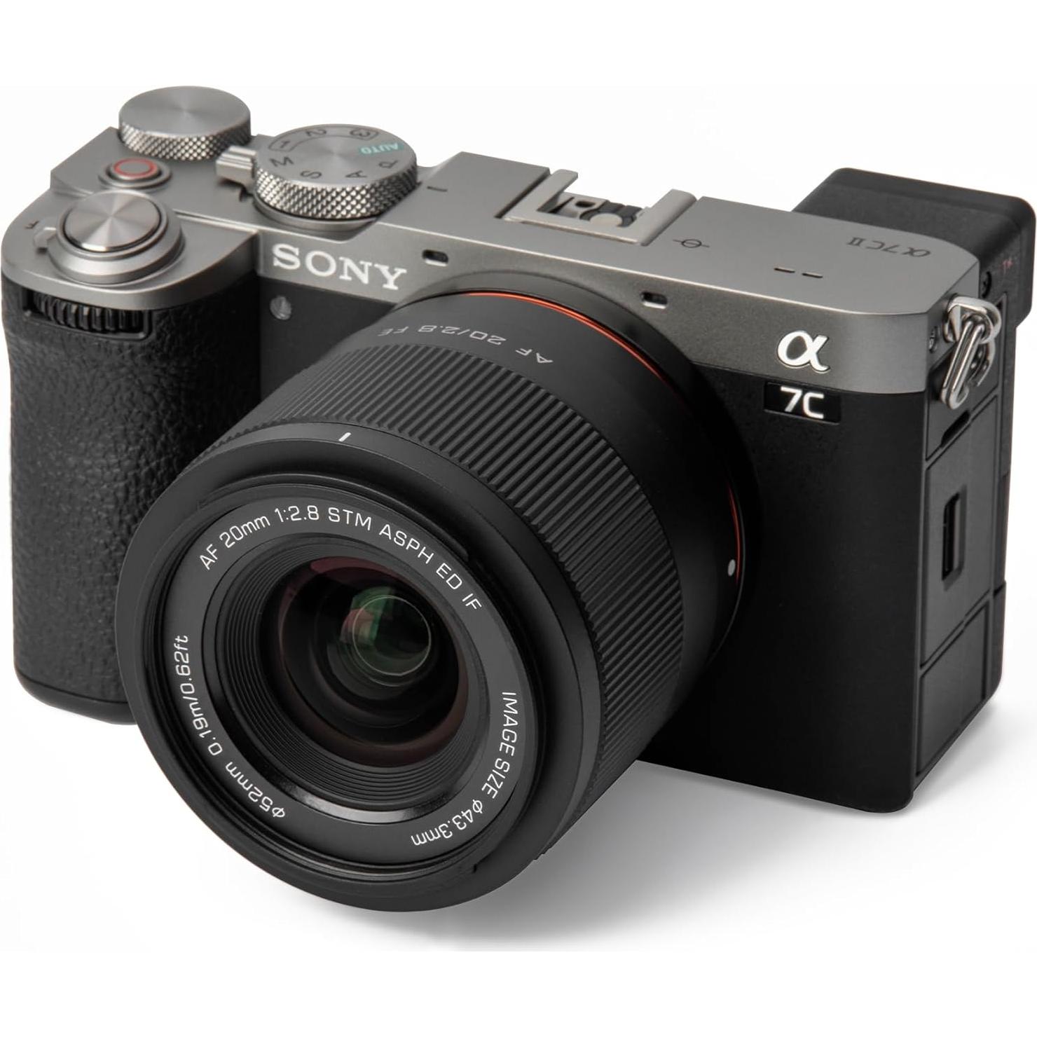 Lente VILTROX 20mm F2.8 FE Gran Angular para Sony E-Mount