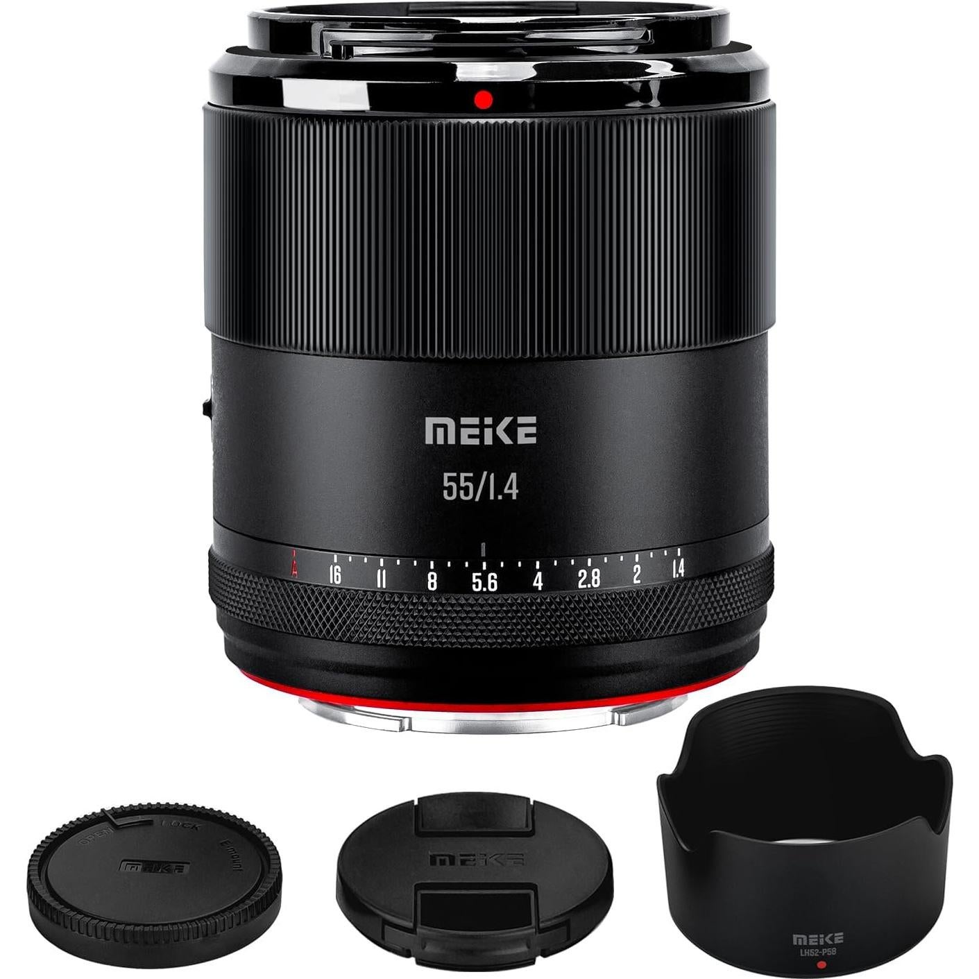 Lente Prime Meike 55mm F1.4 Autoenfoque para Sony E