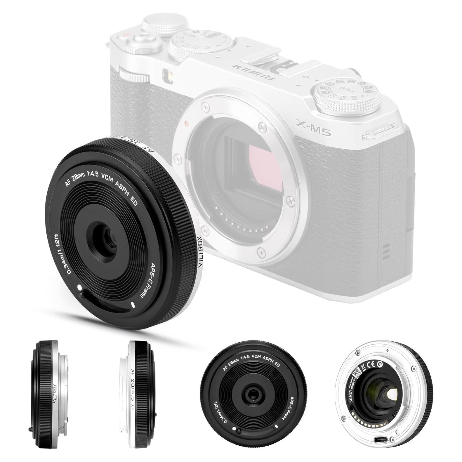 Lente Pancake Viltrox 28mm f/4.5 AF para Nikon Z - Gran Angular