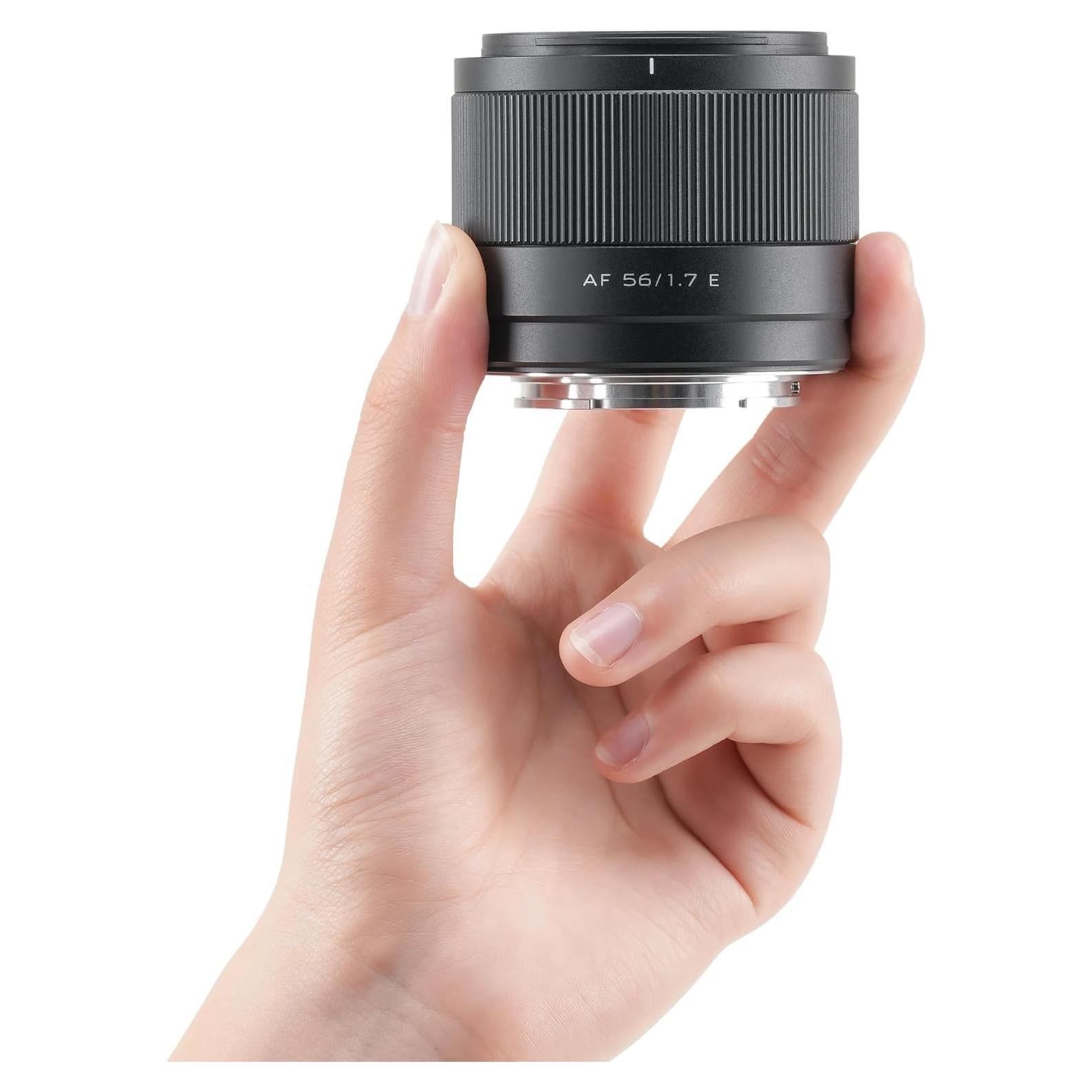 Lente VILTROX AF 56mm F1.7 E para Cámaras Sony Sin Espejo