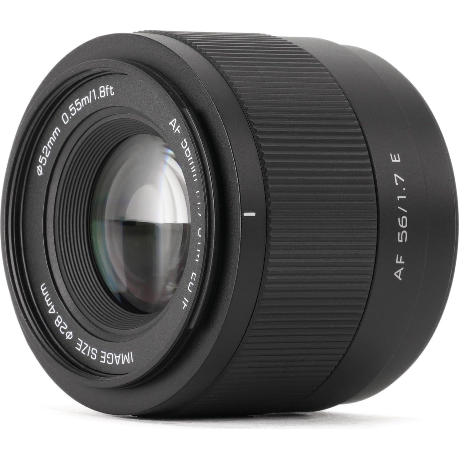 Lente VILTROX AF 56mm F1.7 E para Cámaras Sony Sin Espejo