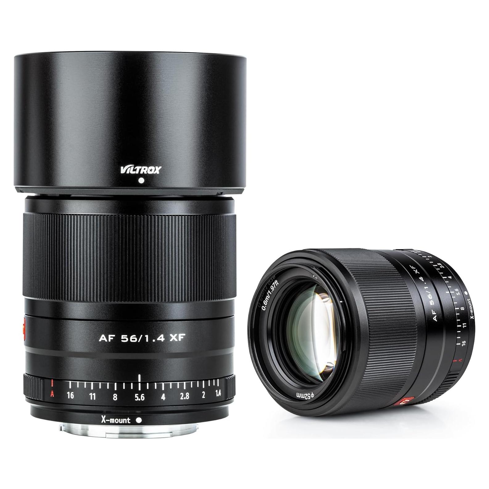 Lente VILTROX 56mm F1.4 STM para Fujifilm Montura X