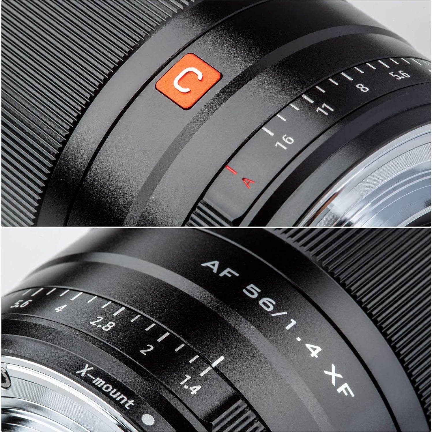 Lente VILTROX 56mm F1.4 STM para Fujifilm Montura X