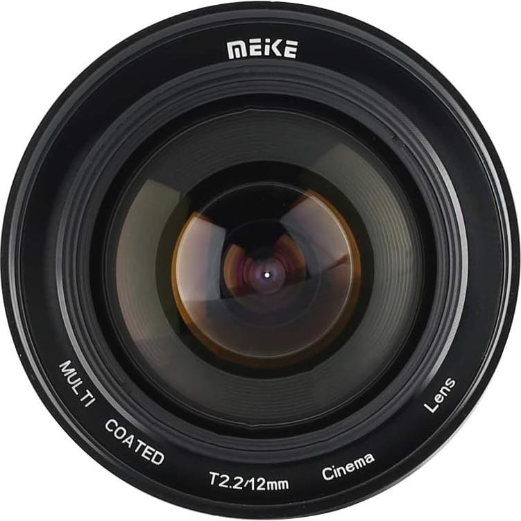 Lente de Cine Meike 12mm T2.2 M43 Gran Angular Manual