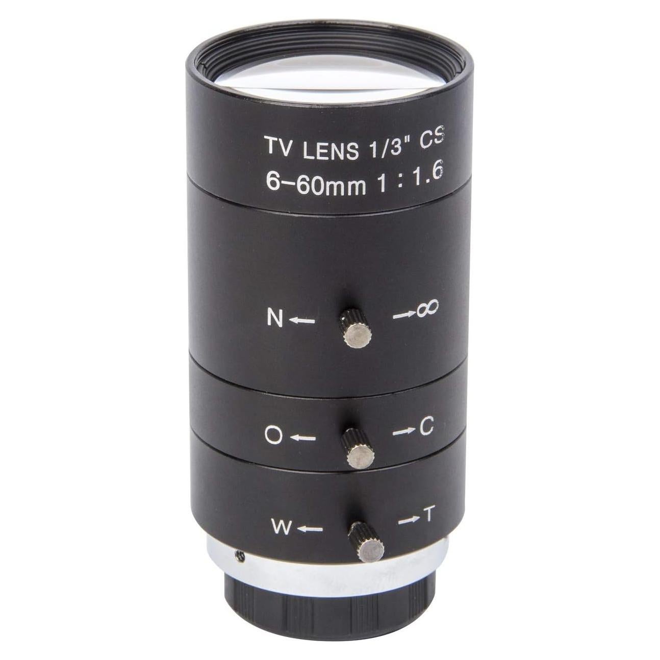 Lente CCTV Xenocam Manual Iris 6-60mm para Cámara CCD