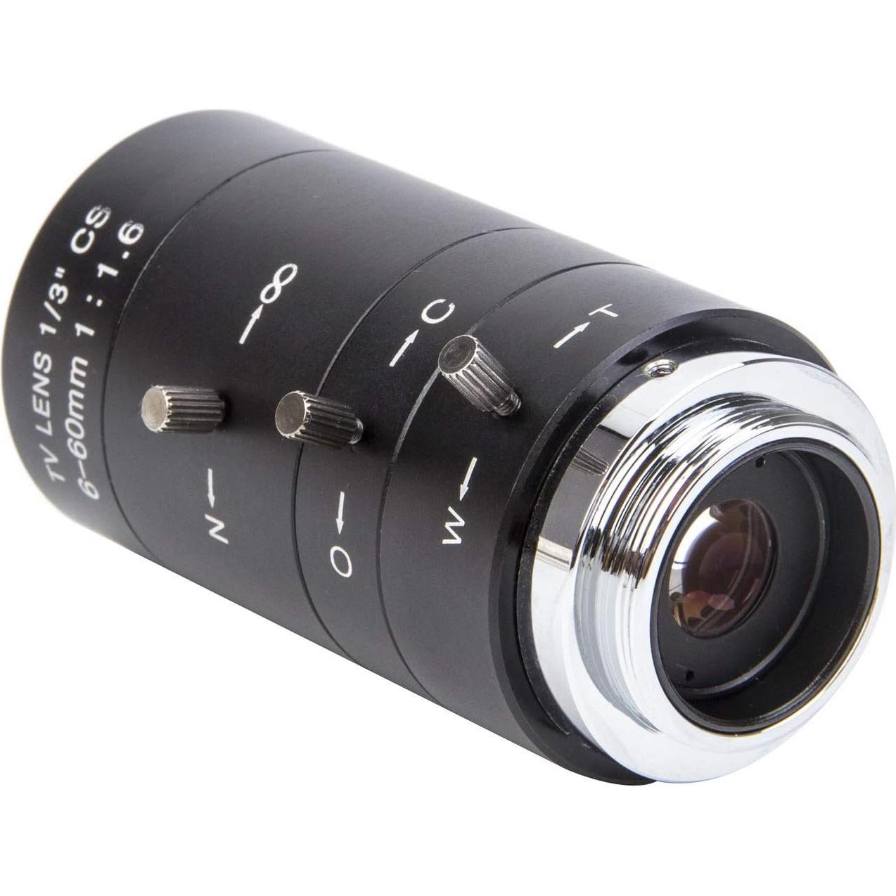 Lente CCTV Xenocam Manual Iris 6-60mm para Cámara CCD