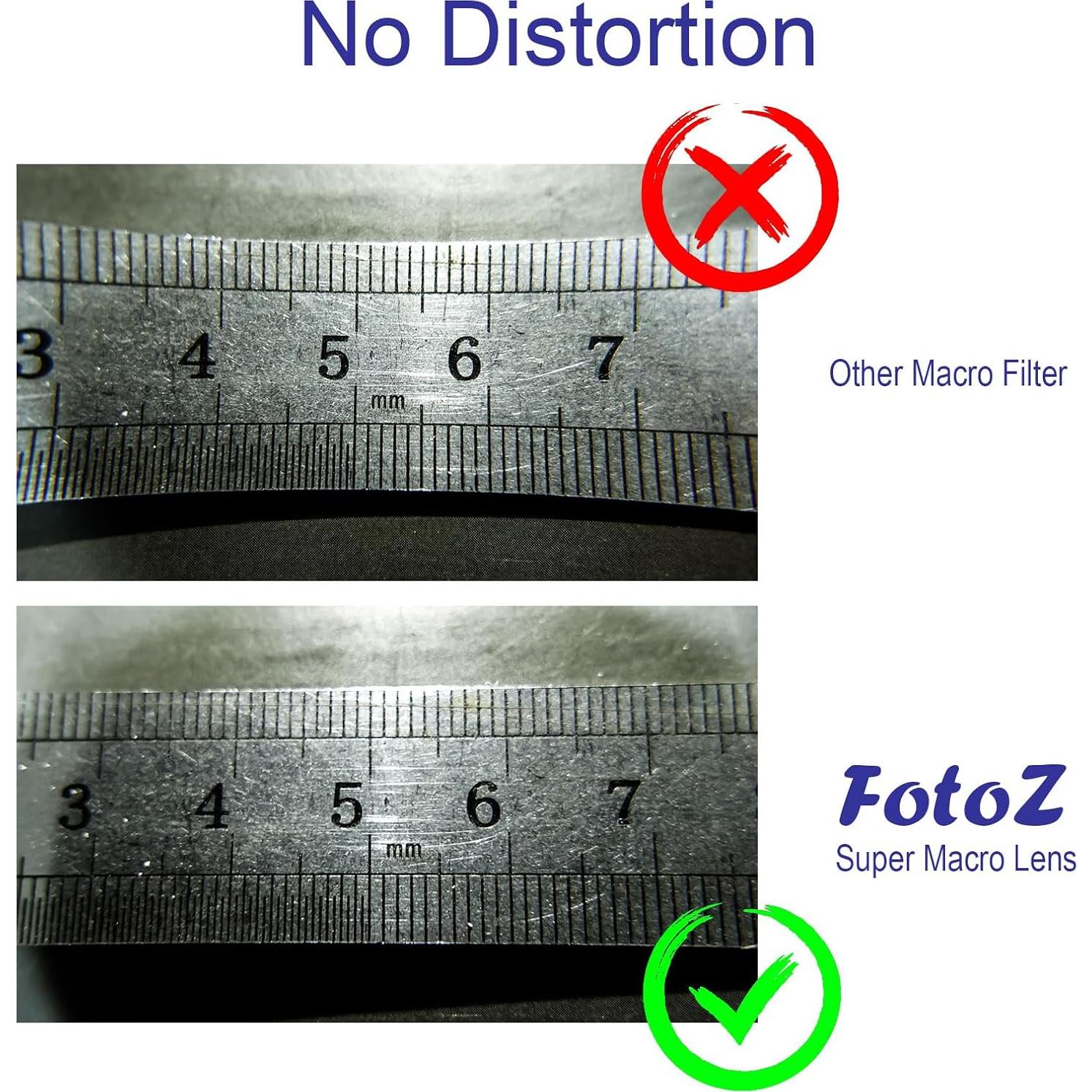 Lente Macro 10X FotoZ 49mm para Canon EOS M6 M50 R50 R100