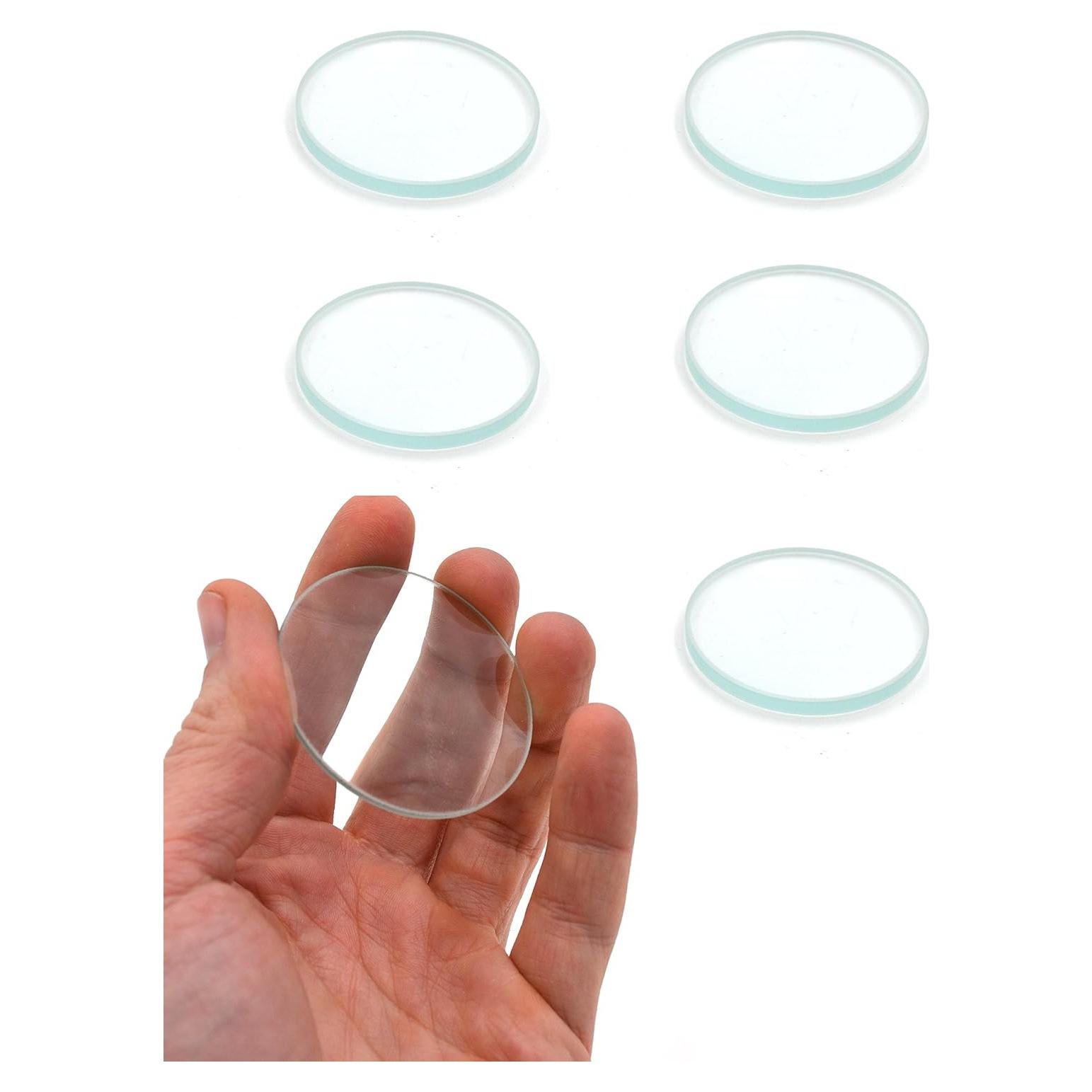 Juego de Lentes Ópticas Eisco 6 Piezas 50mm Vidrio Pulido