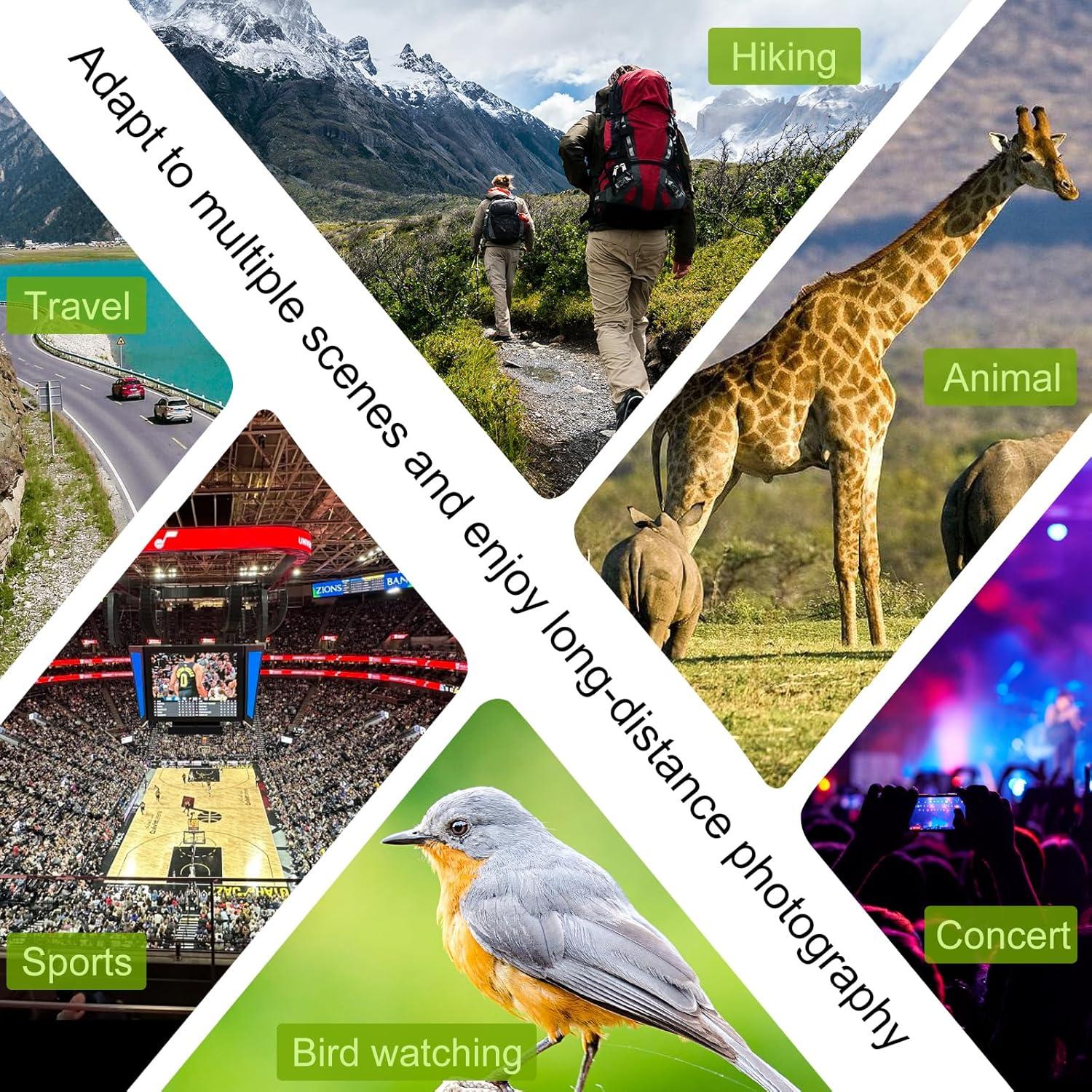 Lente Telefoto 36X MoYinG para iPhone y Android - HD