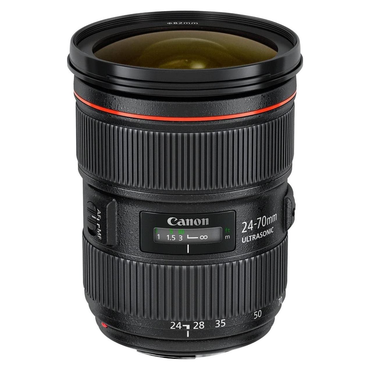 Lente Zoom Canon EF 24-70mm f/2.8L II USM 0.80kg