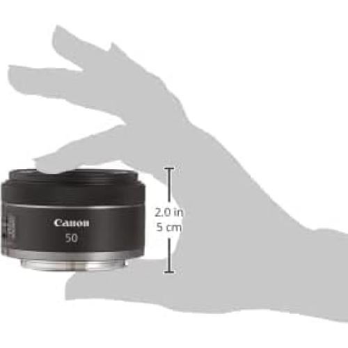 Lente Canon RF 50mm F1.8 STM - Apertura f/1.8