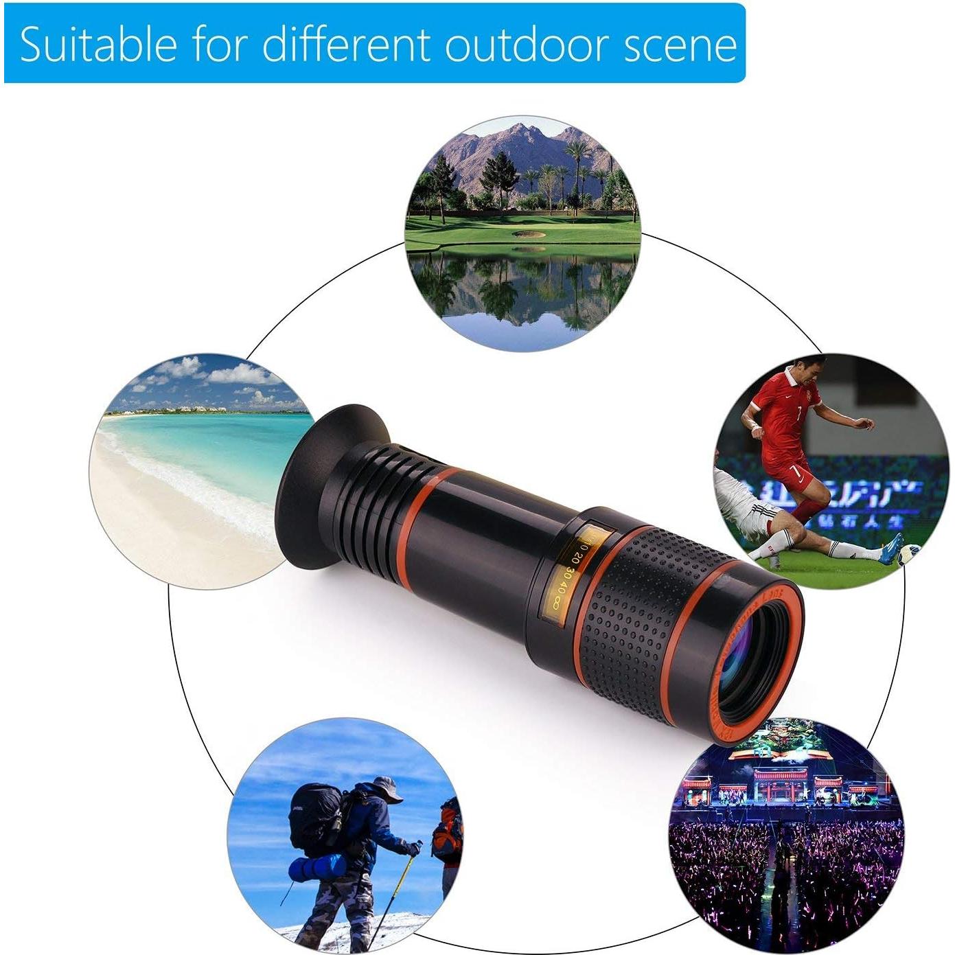 Lente Telefoto 12X SEVENKA para Teléfono Móvil Universal