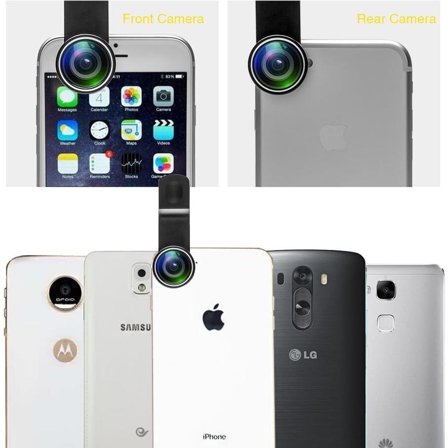 Kit de Lentes para Cámara de Teléfono Godefa 6 en 1 Telefoto 18X