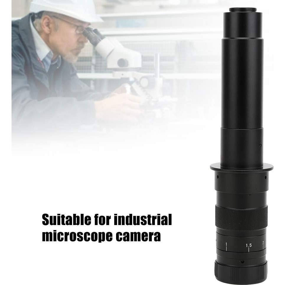 Lente C-Mount Oumefar 25mm 0.7-4.5X para Microscopio