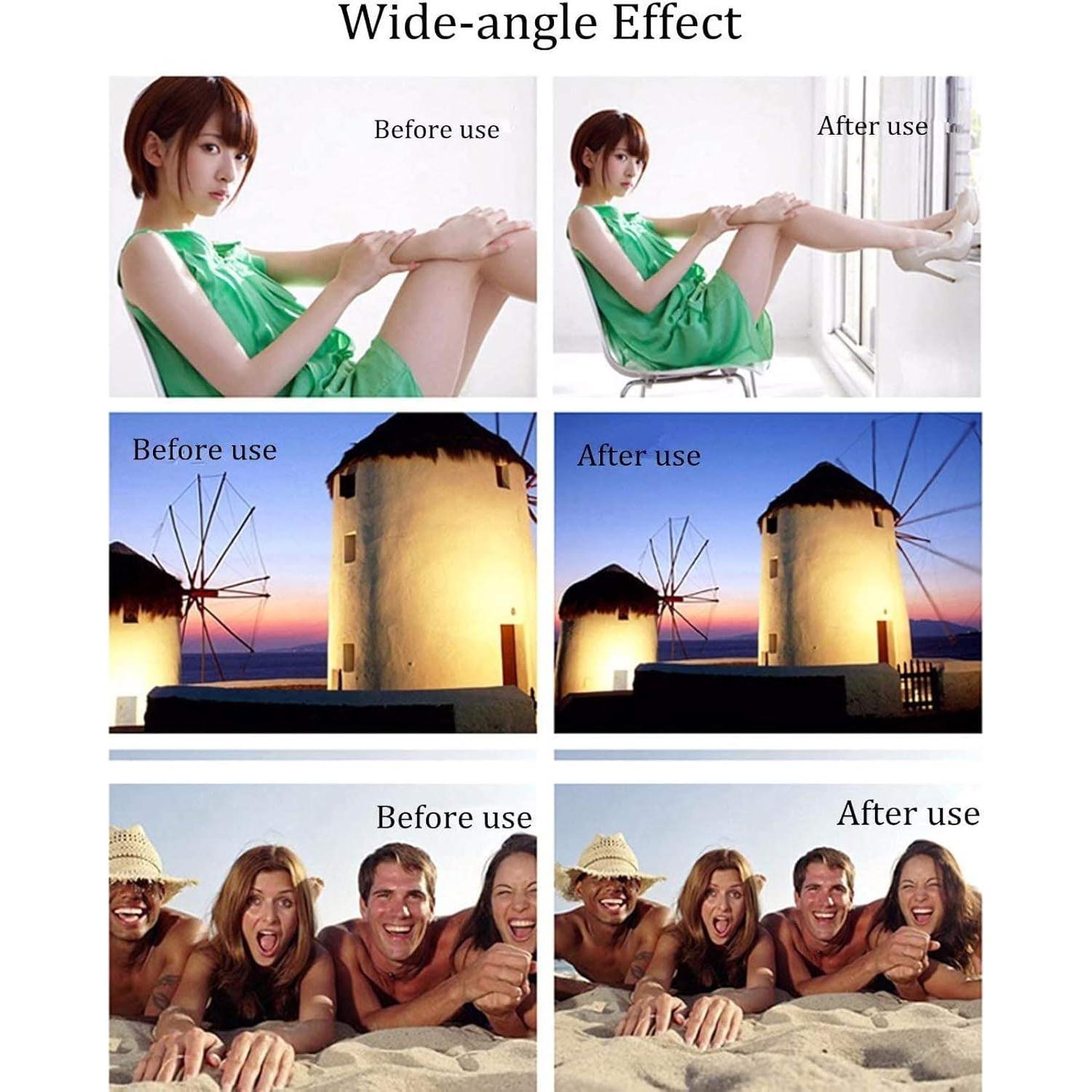 Kit de Lentes para Cámara de Teléfono Anjielo Smart 3 en 1