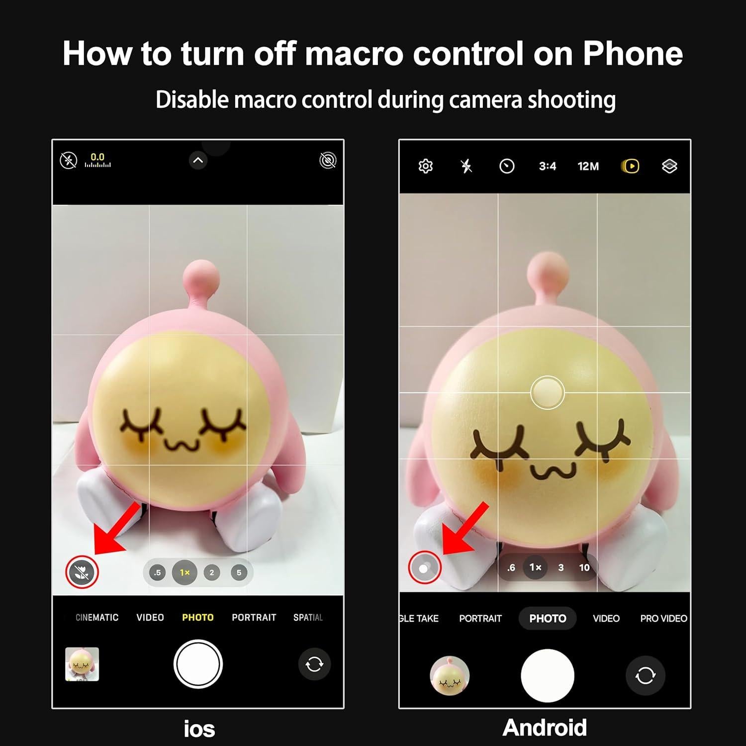 Lente Telefoto 60mm Veedzoens para Smartphone con Clip 17mm