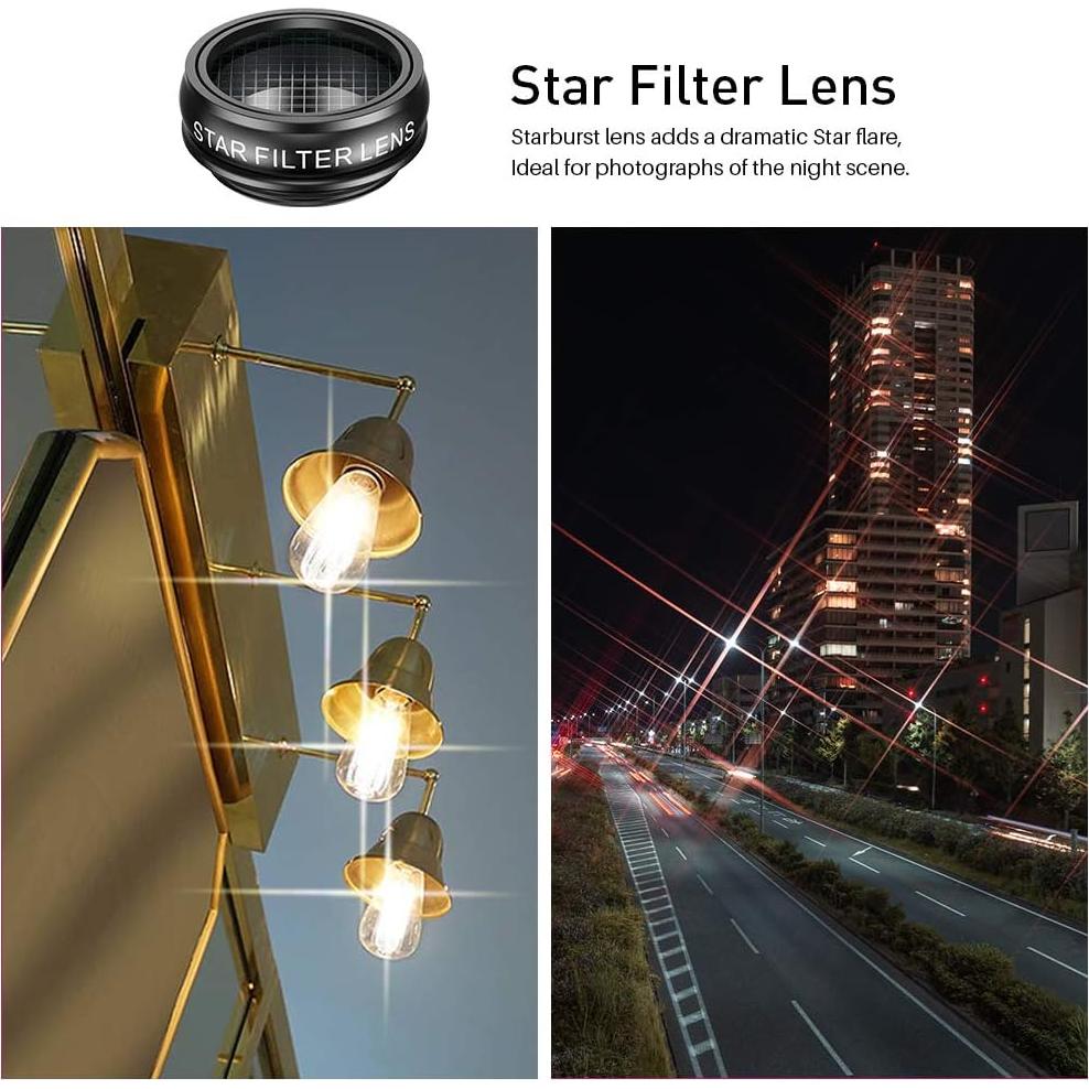 Kit de Lentes para Cámara Shuttermoon 11 en 1 para Smartphones