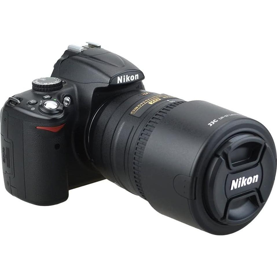 Capucha de lente reversible Jinjiacheng HB-57 para Nikon 55-300mm