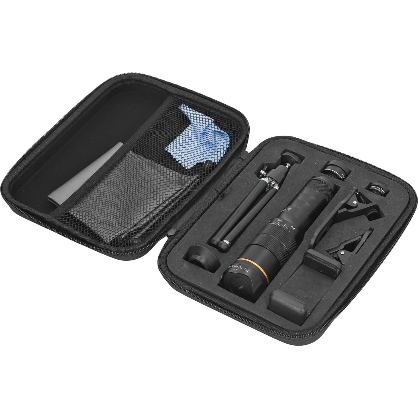 Lente de cámara para teléfono GOWENIC 32X HD con zoom y gran apertura