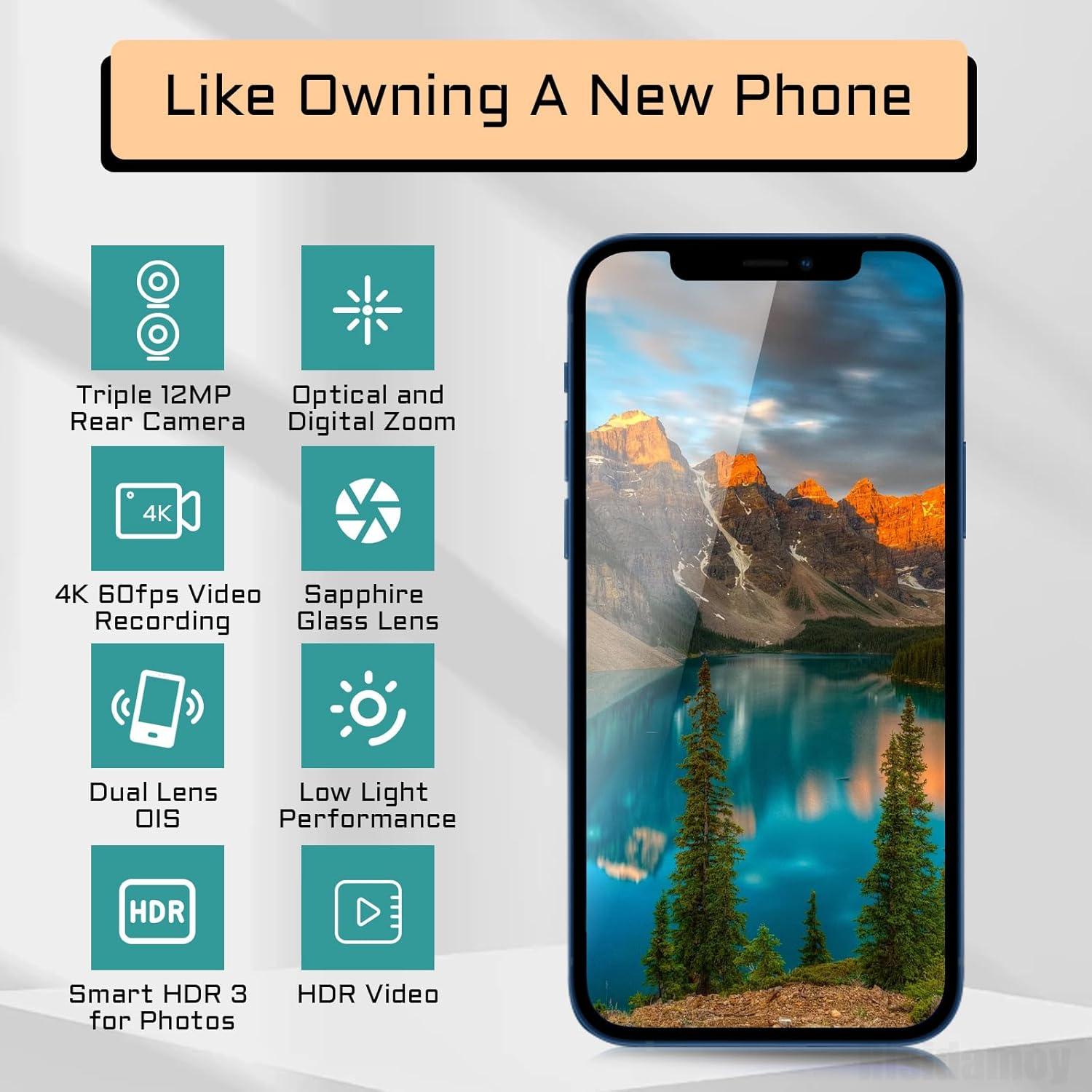 Reemplazo Cámara Trasera Principal iPhone 14 Plus 12MP 4K