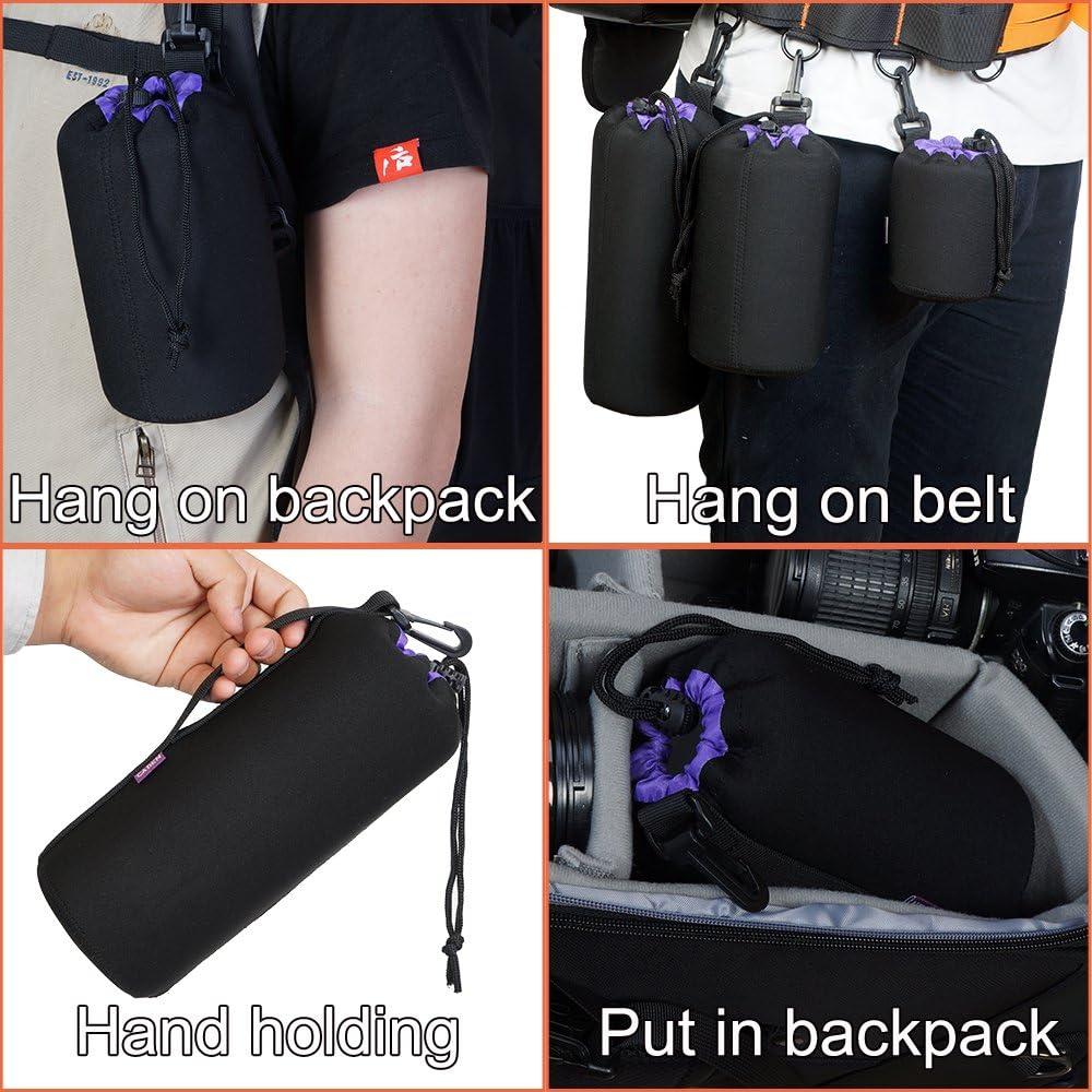 Juego de Fundas para Lentes CADeN 4 Piezas SMLXL Neopreno