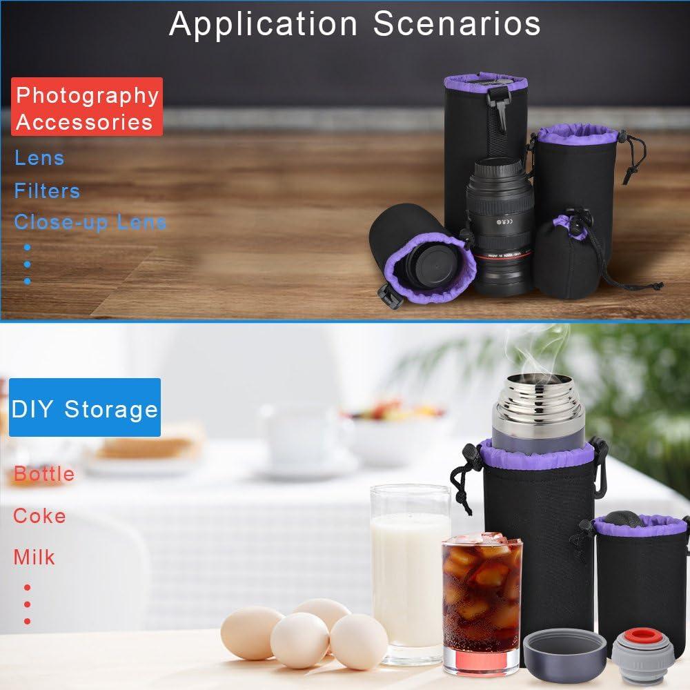 Juego de Fundas para Lentes CADeN 4 Piezas SMLXL Neopreno