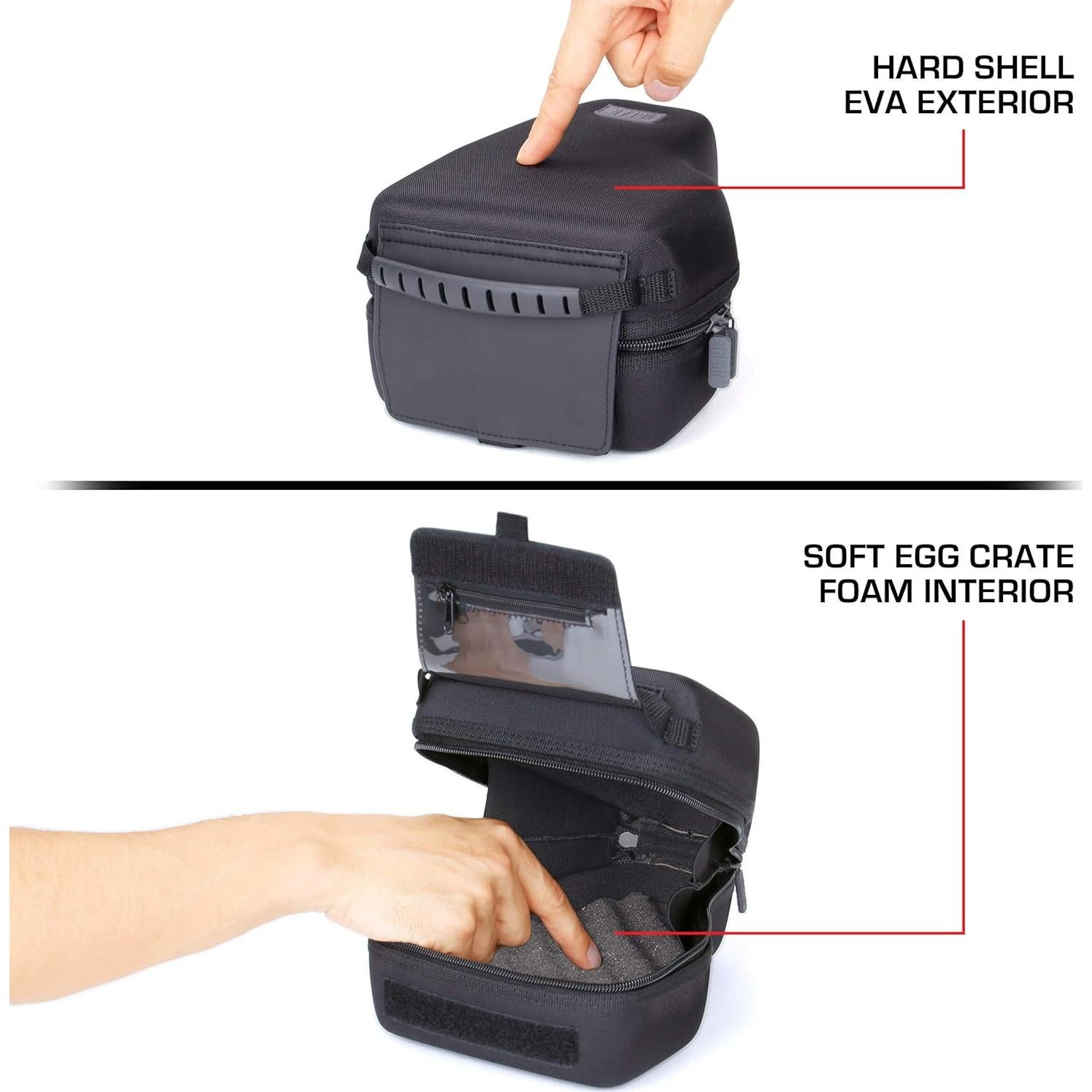 Funda Dura para Cámara DSLR USA Gear con Protección EVA 300mm