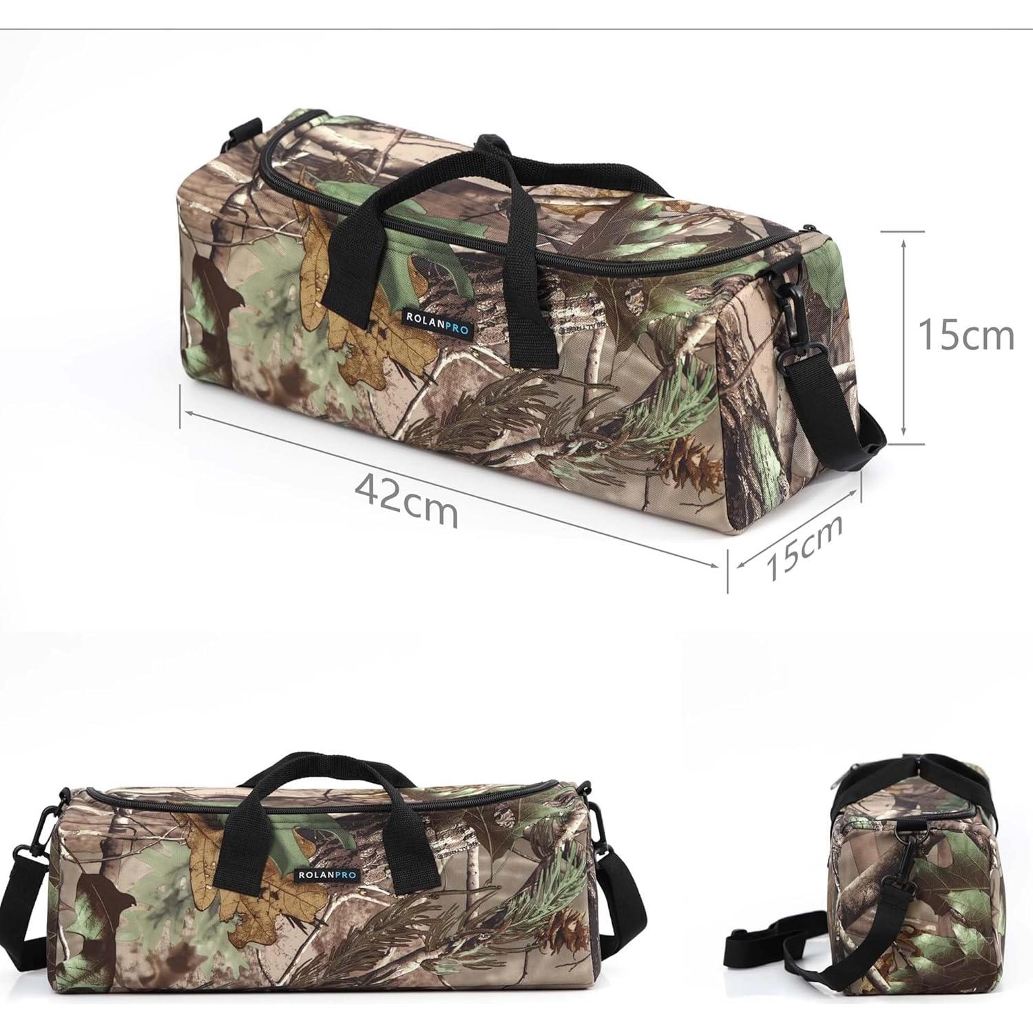 Bolsa de cámara Rolanpro para lentes 23-35cm impermeable