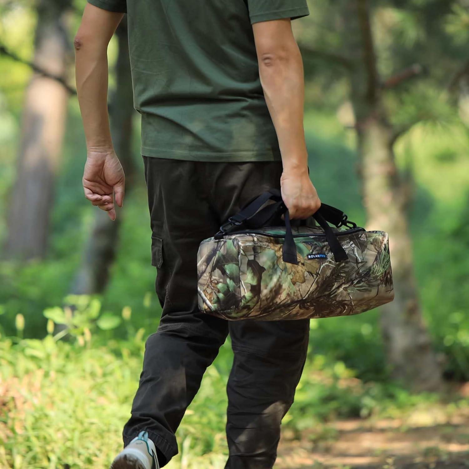 Bolsa de cámara Rolanpro para lentes 23-35cm impermeable