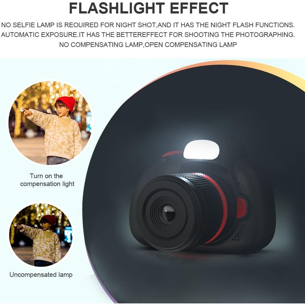 Cámara Digital Infantil BoGouwig D6S 32MP 1080P Amarillo