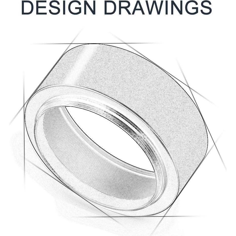 Capucha de Lente Atornillable 58mm Metal + Tapa 62mm + Paño