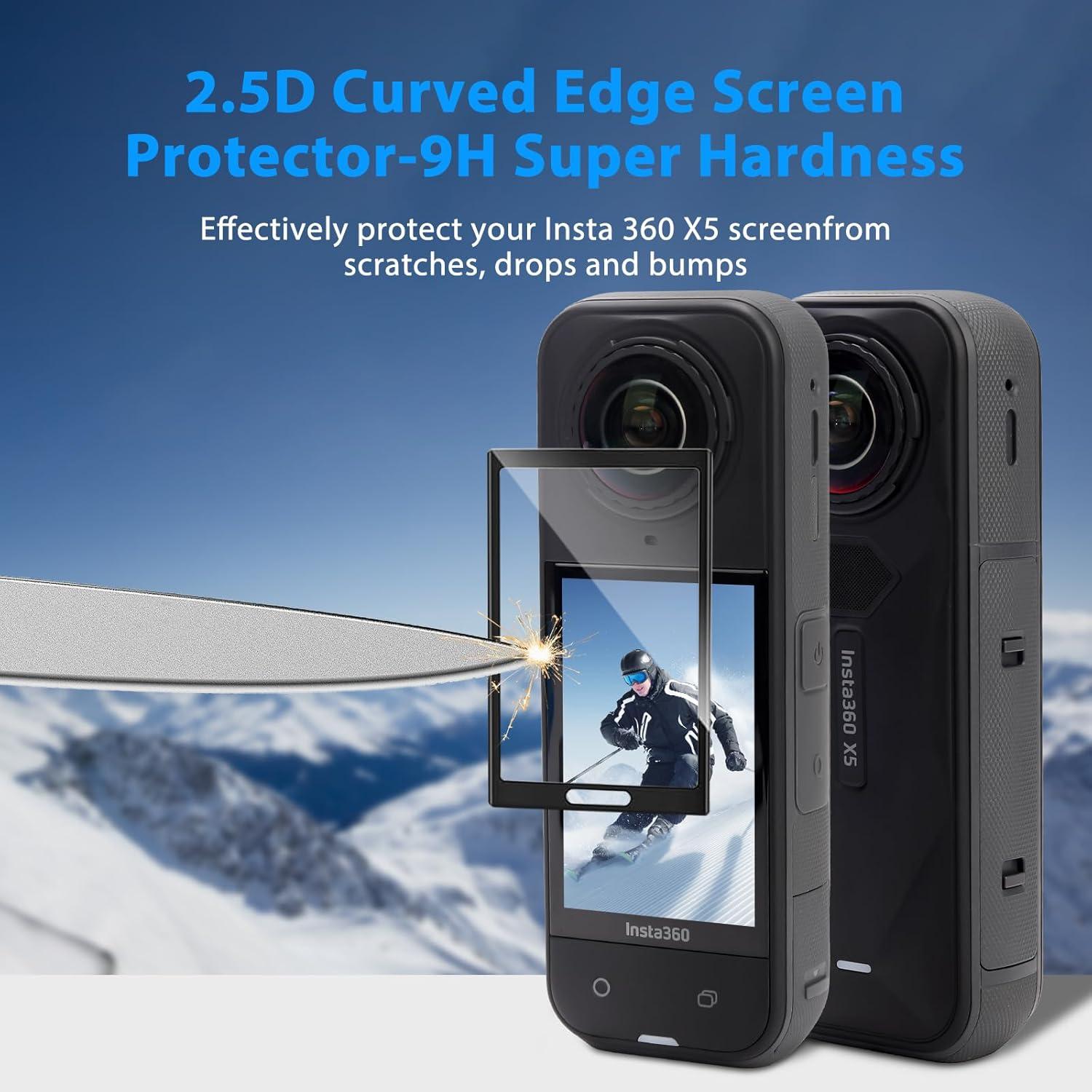 Kit de Protección Completo para Cámara Insta360 X5 - 6 en 1