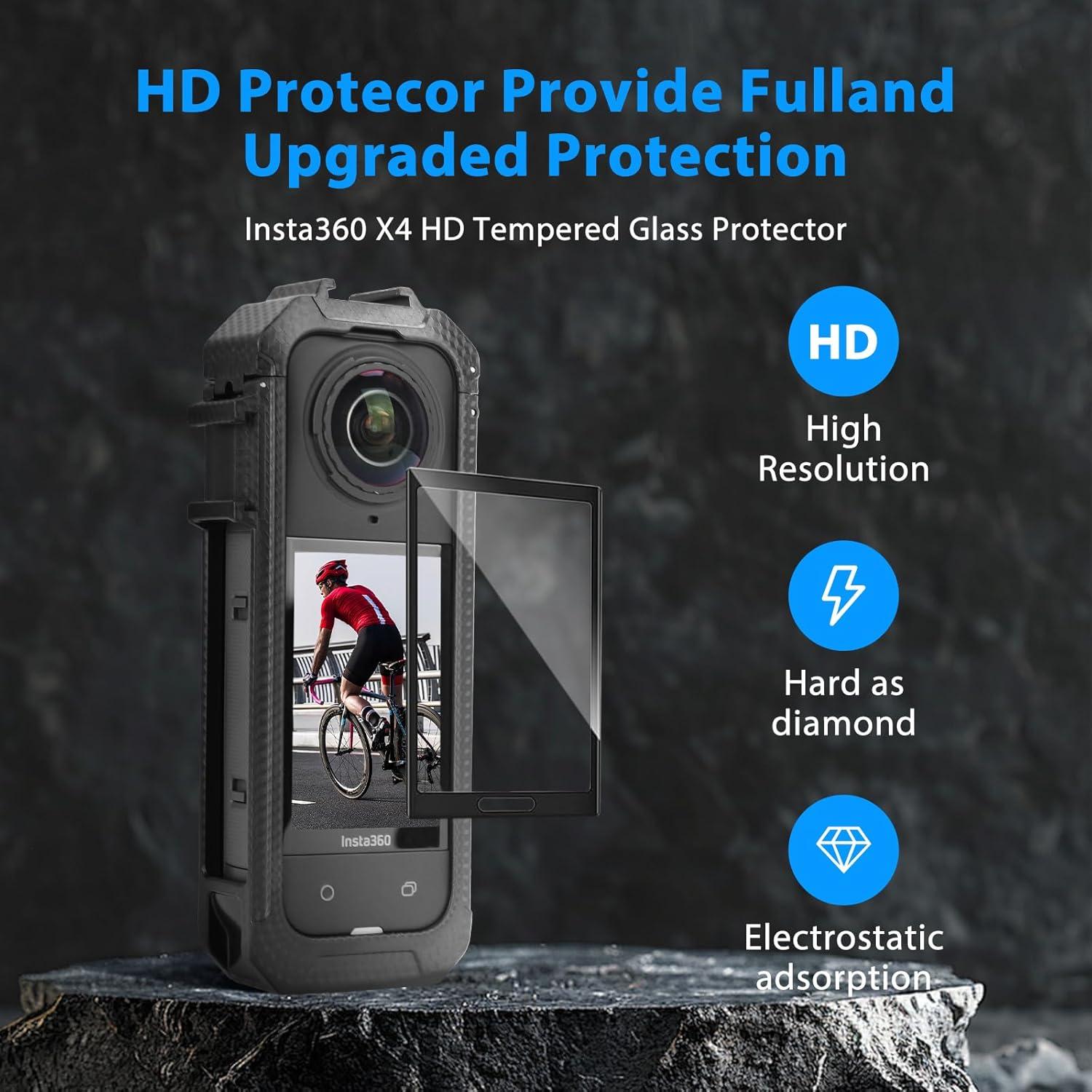 Kit de Protección Completo para Cámara Insta360 X5 - 6 en 1