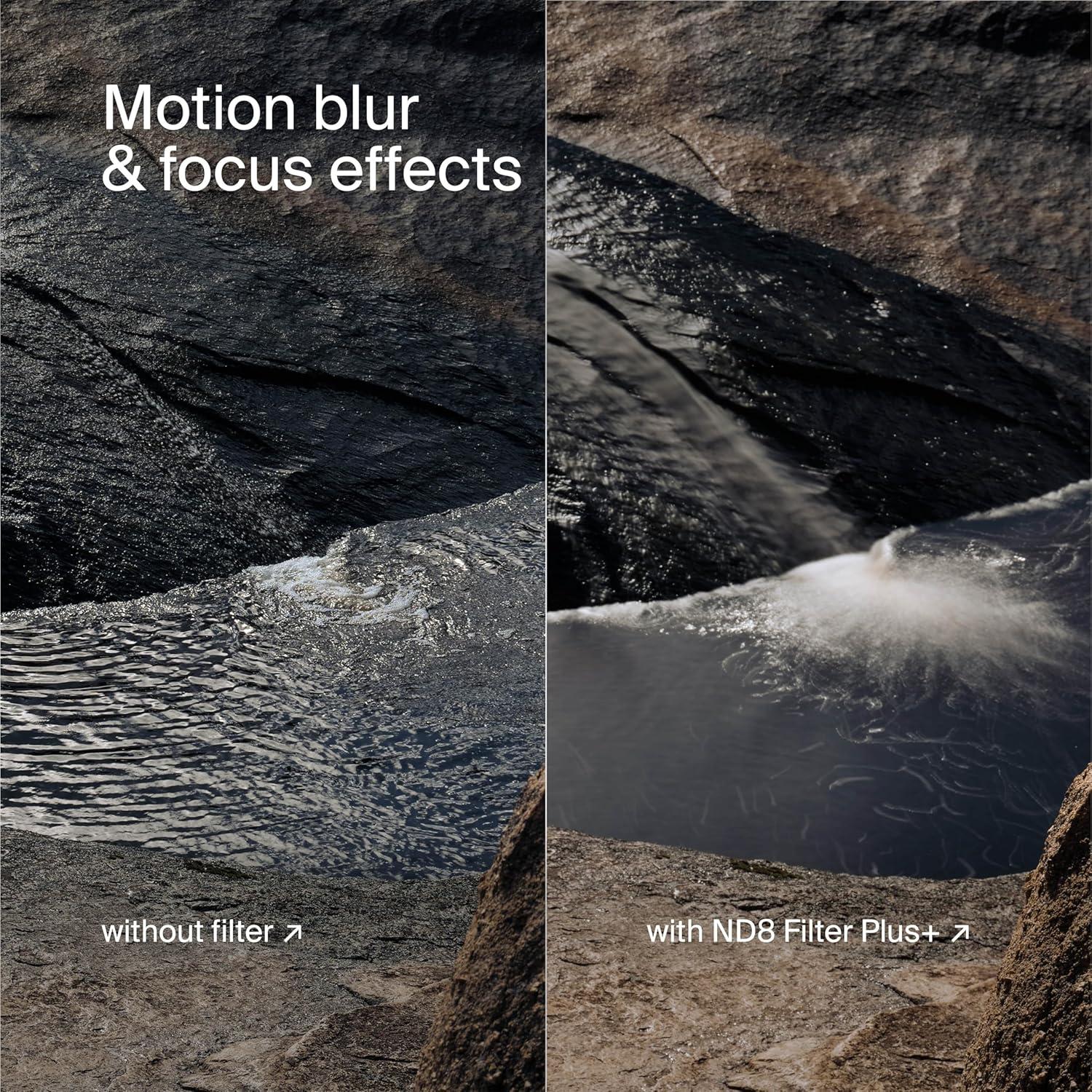 Kit de Filtros de Lente Urth 4-en-1 77mm - UV, CPL, ND8, ND1000